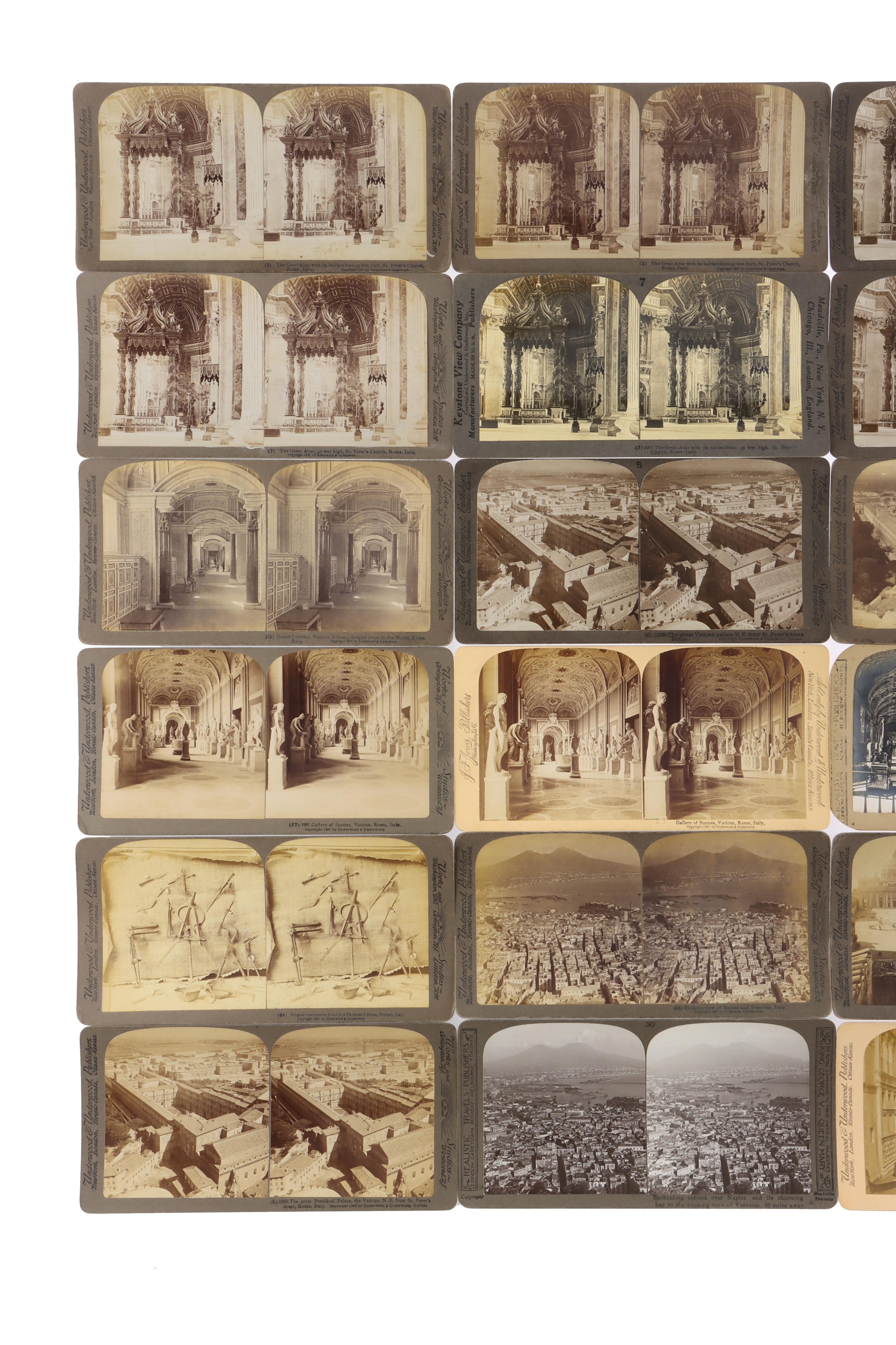 Stereoviews of Italy - Image 18 of 36