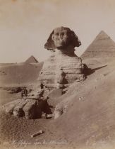Large Collection of Crupi, Sommer and Bonfils, Albumen Prints Of Egypt & Italy,