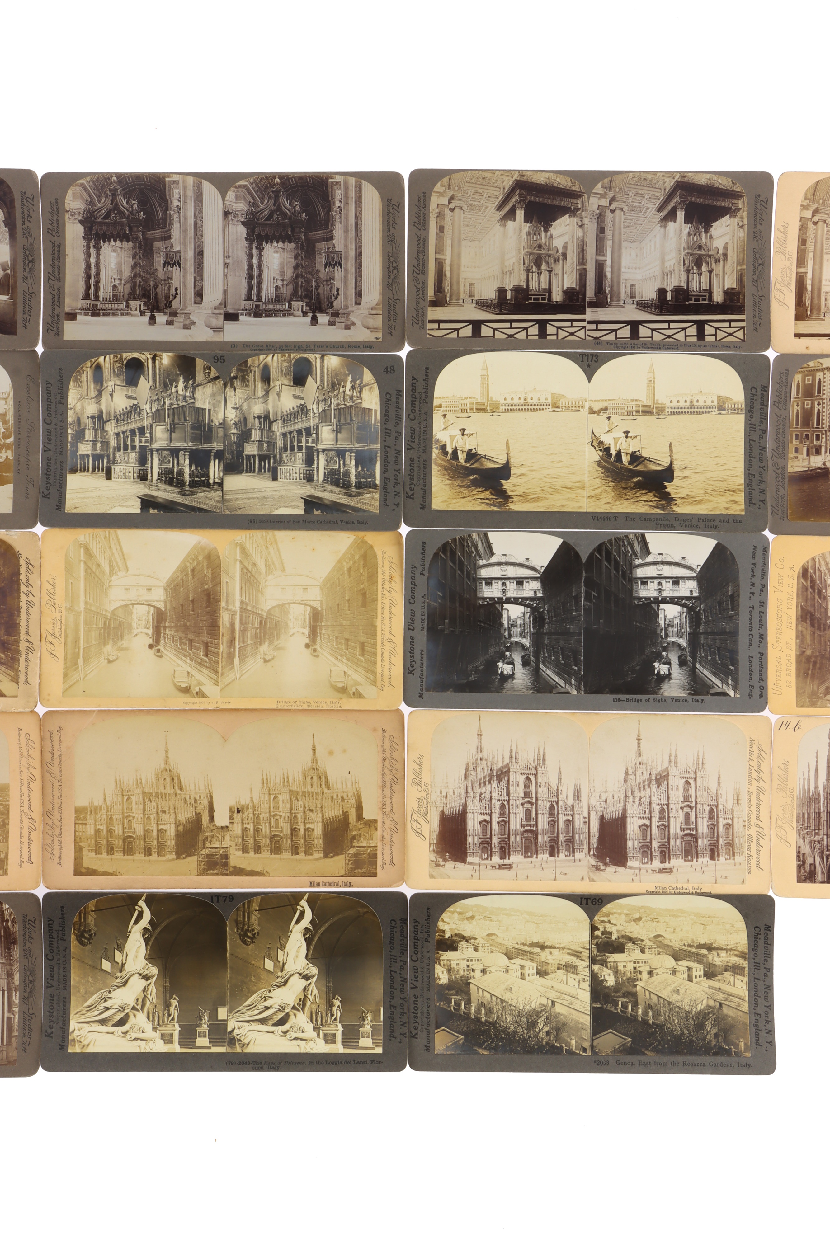 Stereoviews of Italy - Image 35 of 36