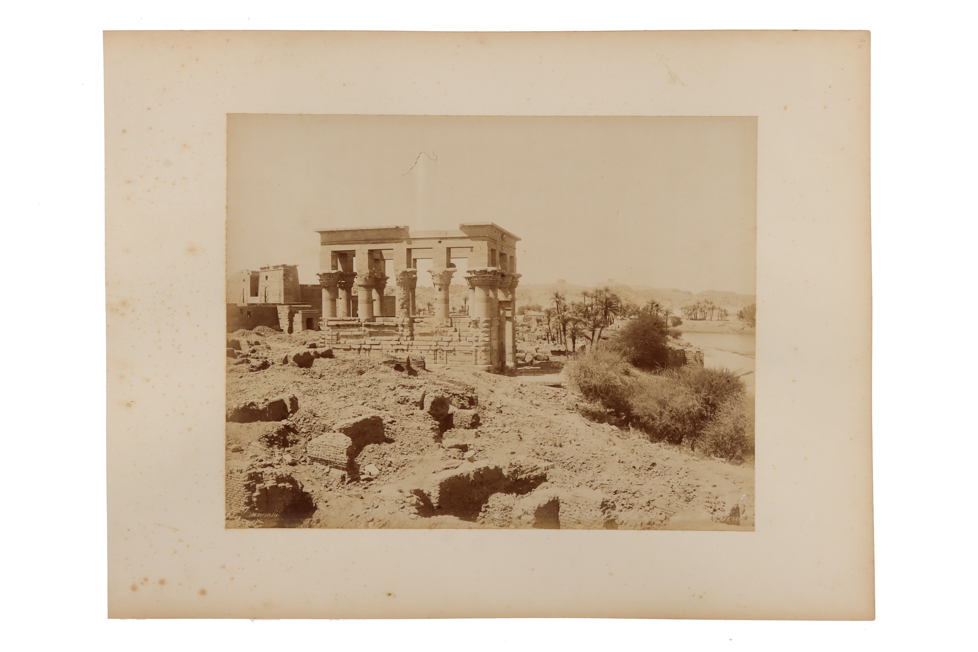 A Good Collection of 44 Egyptian Albumen Photographs, - Image 24 of 37