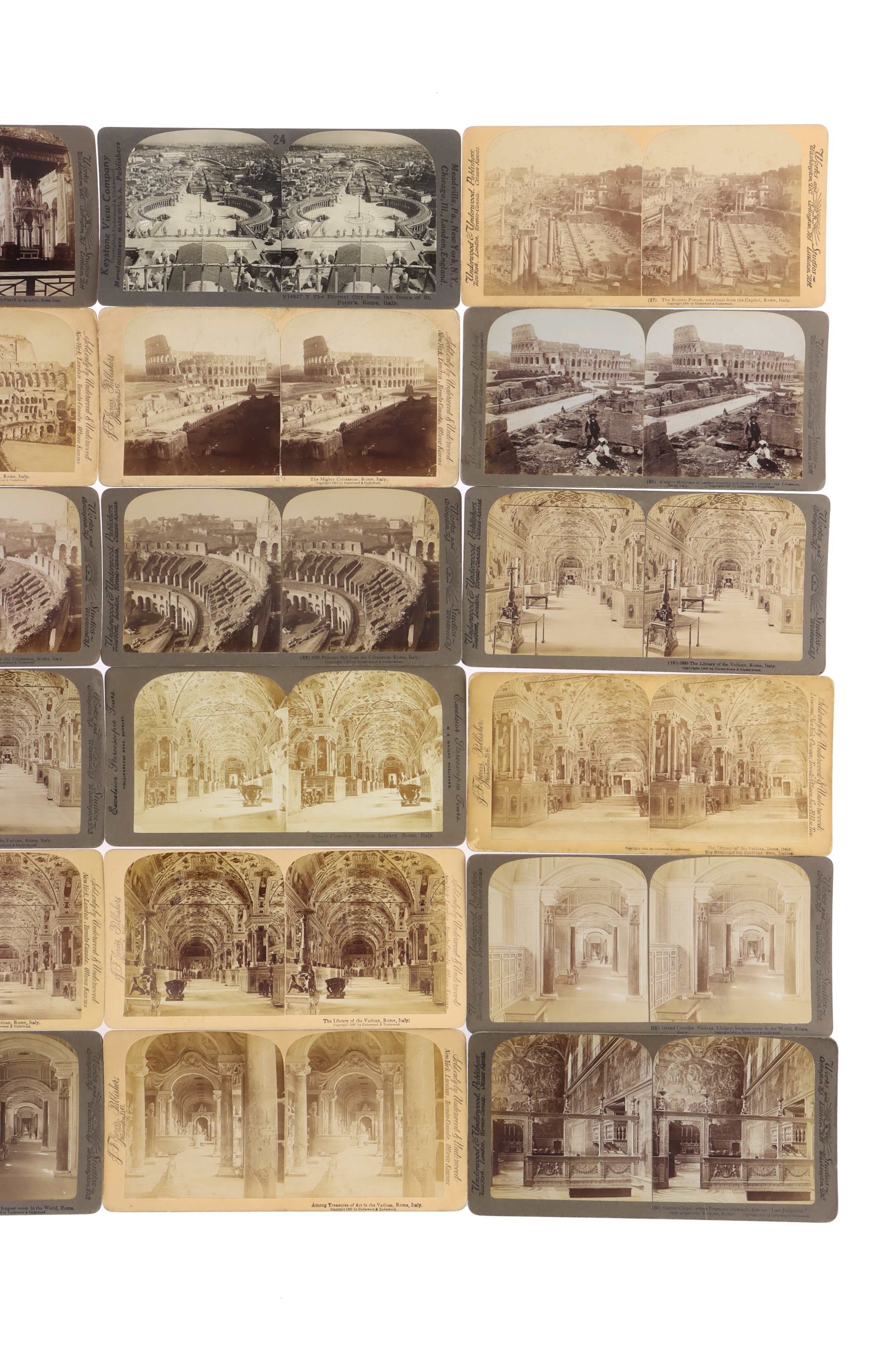 Stereoviews of Italy - Image 24 of 36