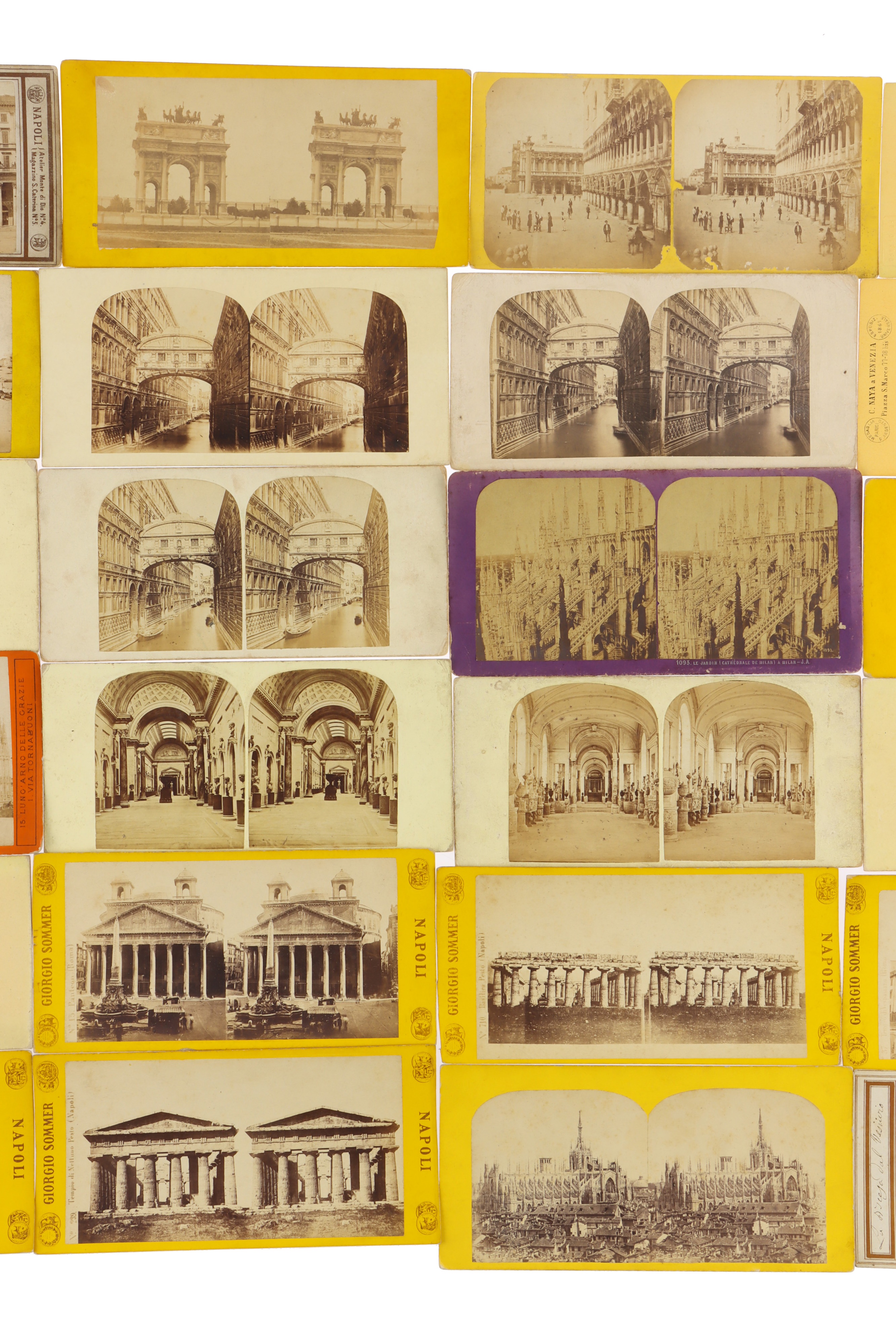 Stereoviews of Italy - Image 3 of 36