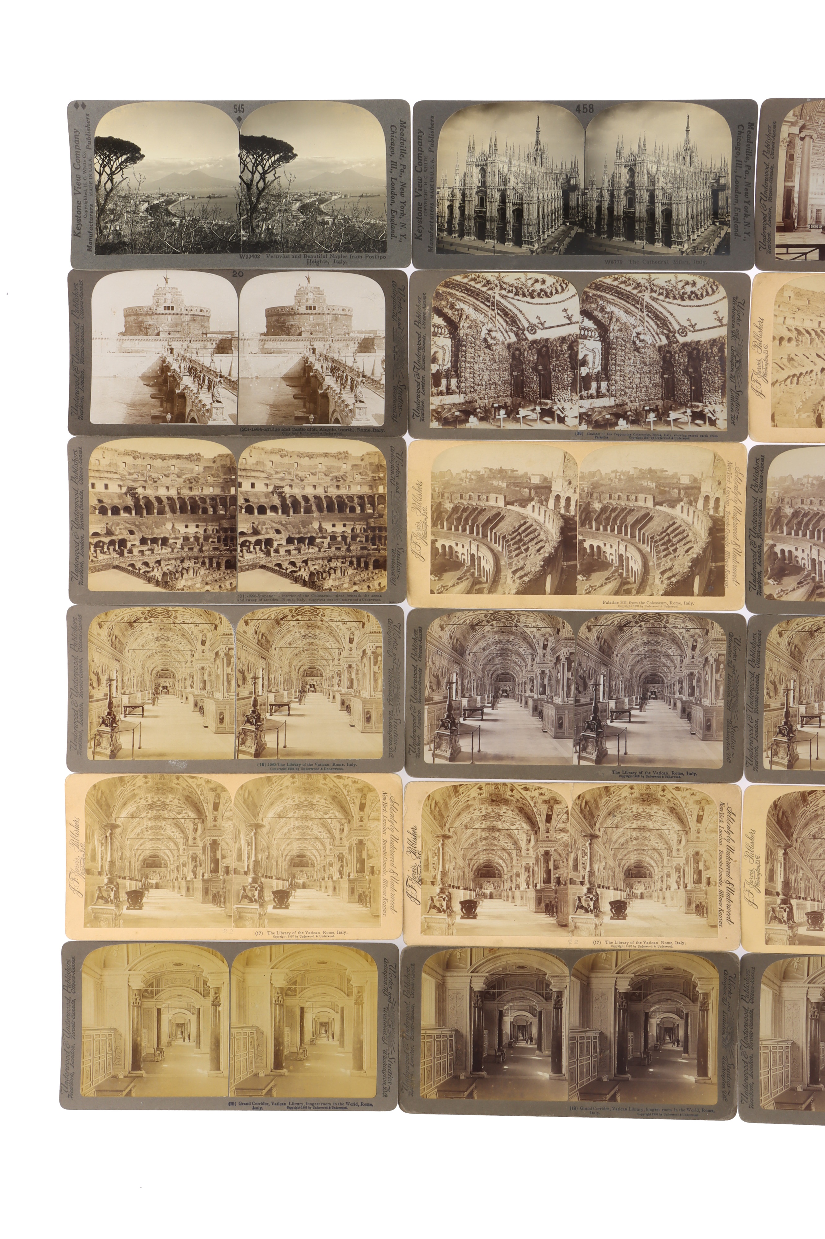 Stereoviews of Italy - Image 22 of 36