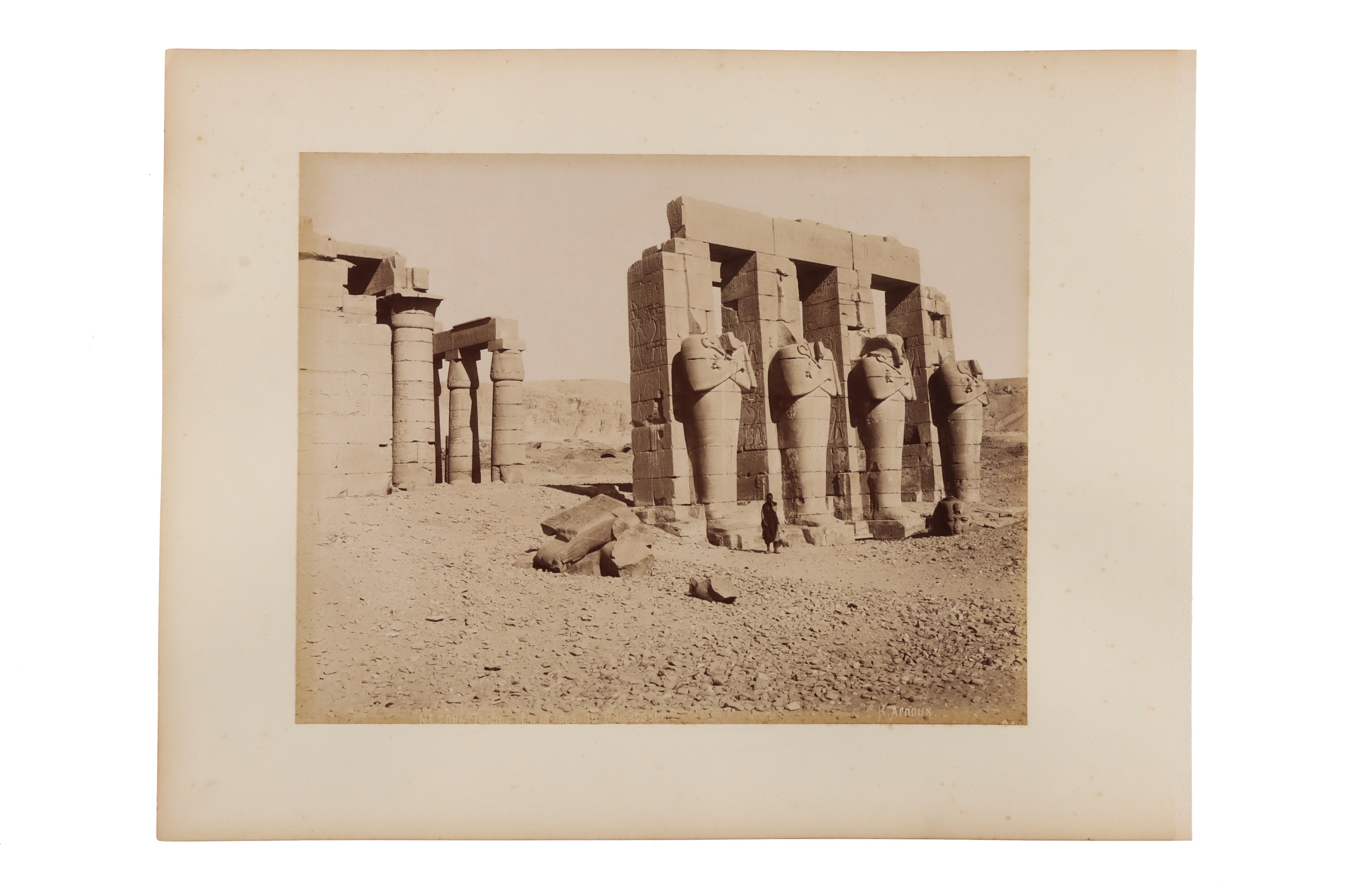 A Good Collection of 44 Egyptian Albumen Photographs, - Image 37 of 37