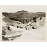 A Silver Gelatin Photograph Showing The Entrance to King Tutankhamun’s Tomb, Egypt,