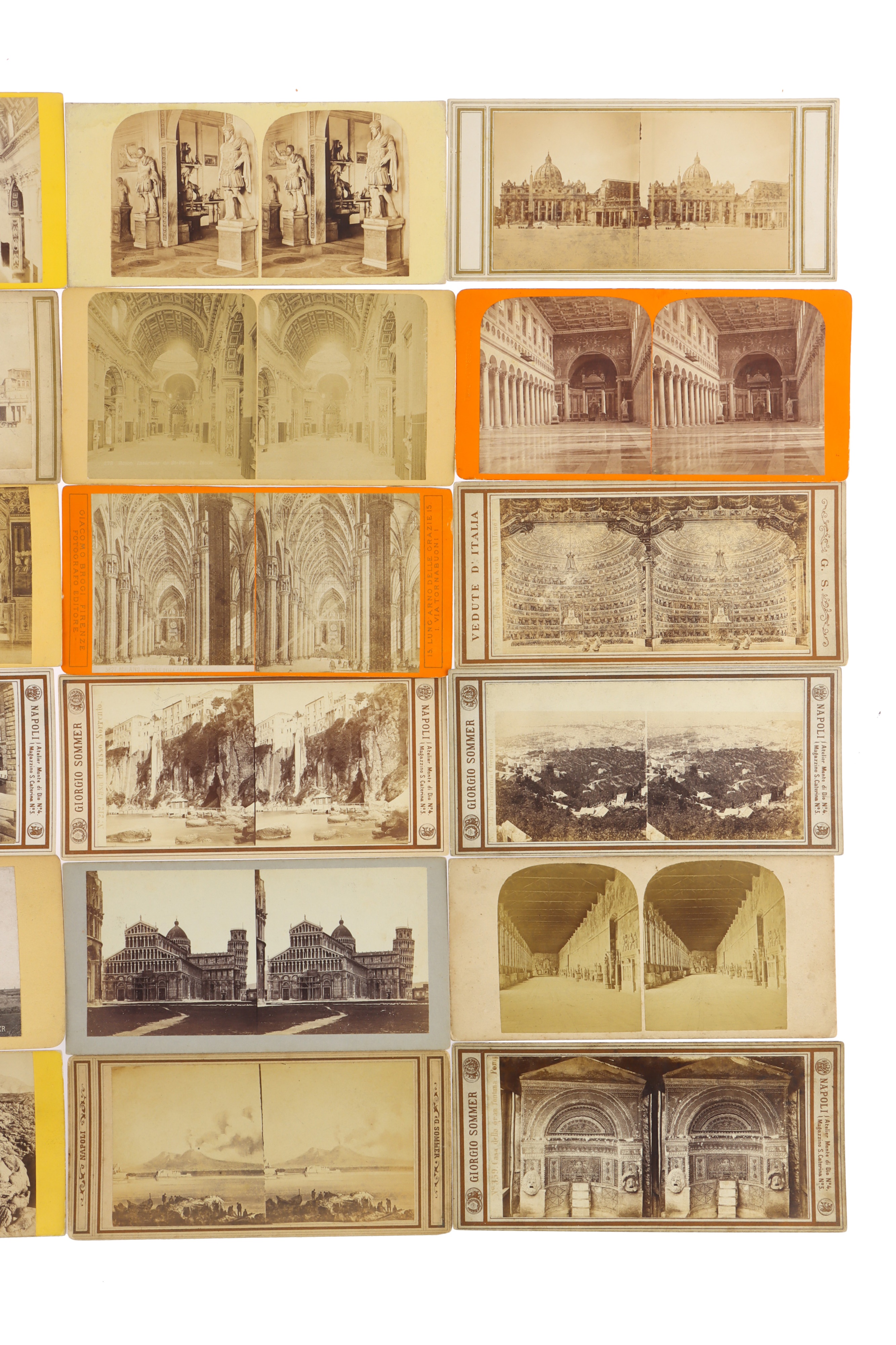 Stereoviews of Italy - Image 12 of 36