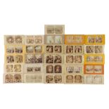 A Collection of Tissue Stereoviews,