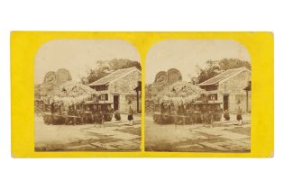 Stereoview. Pierre Joseph Rossier from Views in China