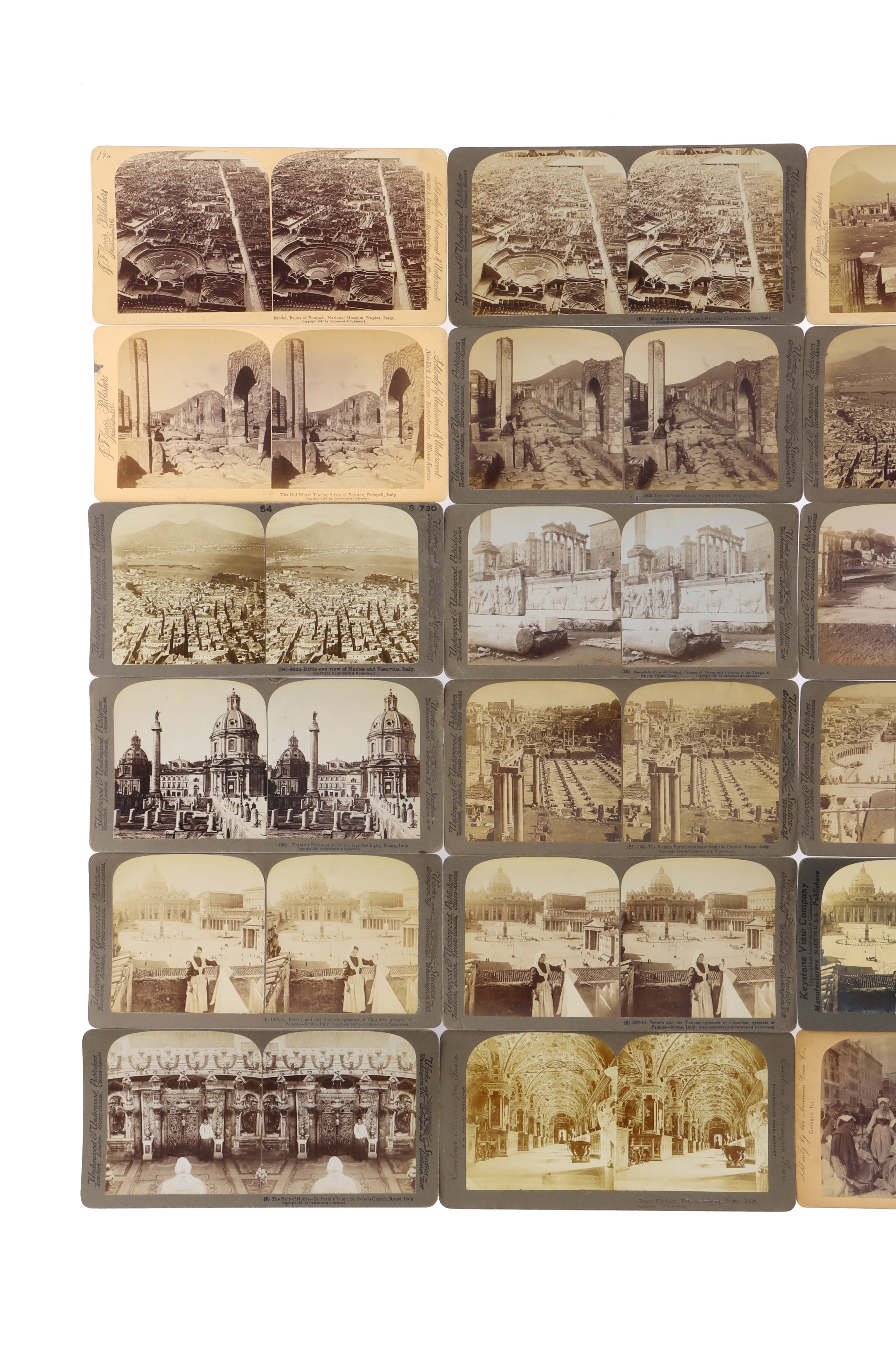 Stereoviews of Italy - Image 30 of 36