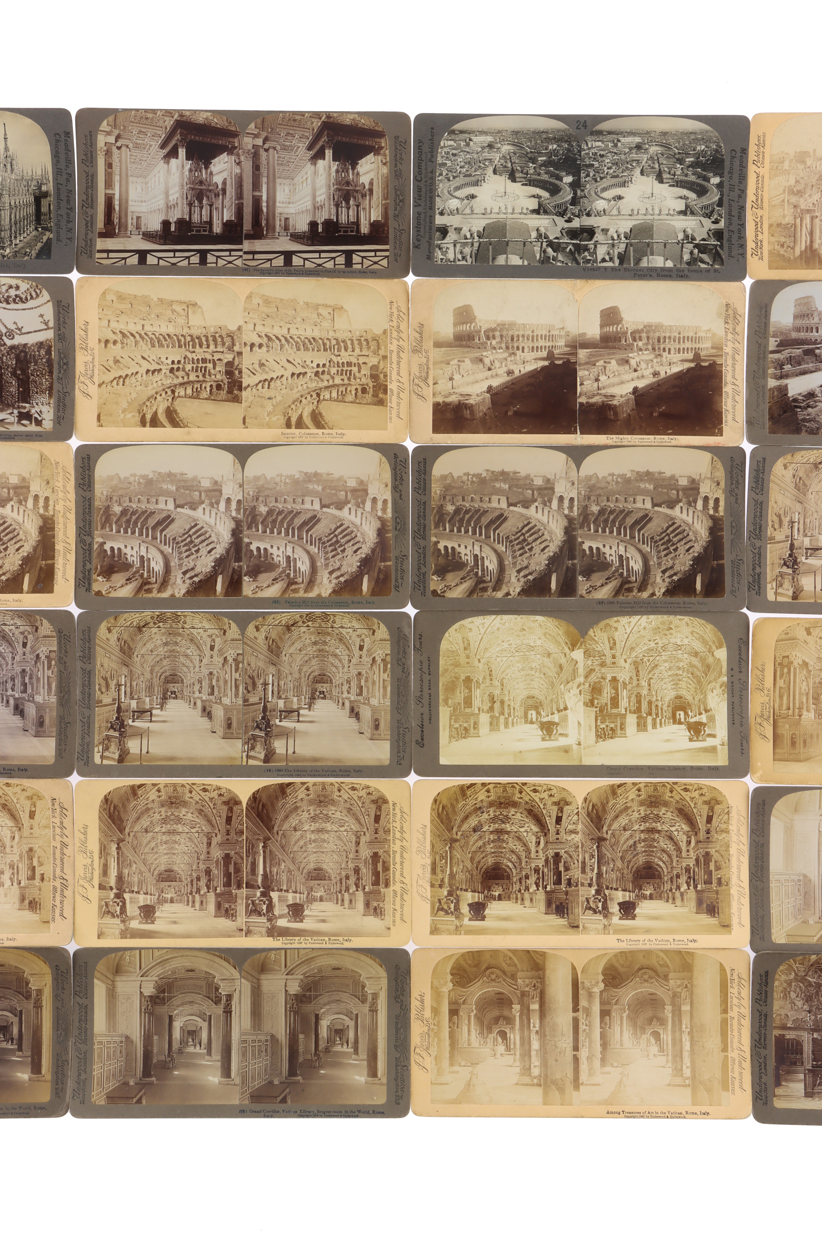 Stereoviews of Italy - Image 23 of 36