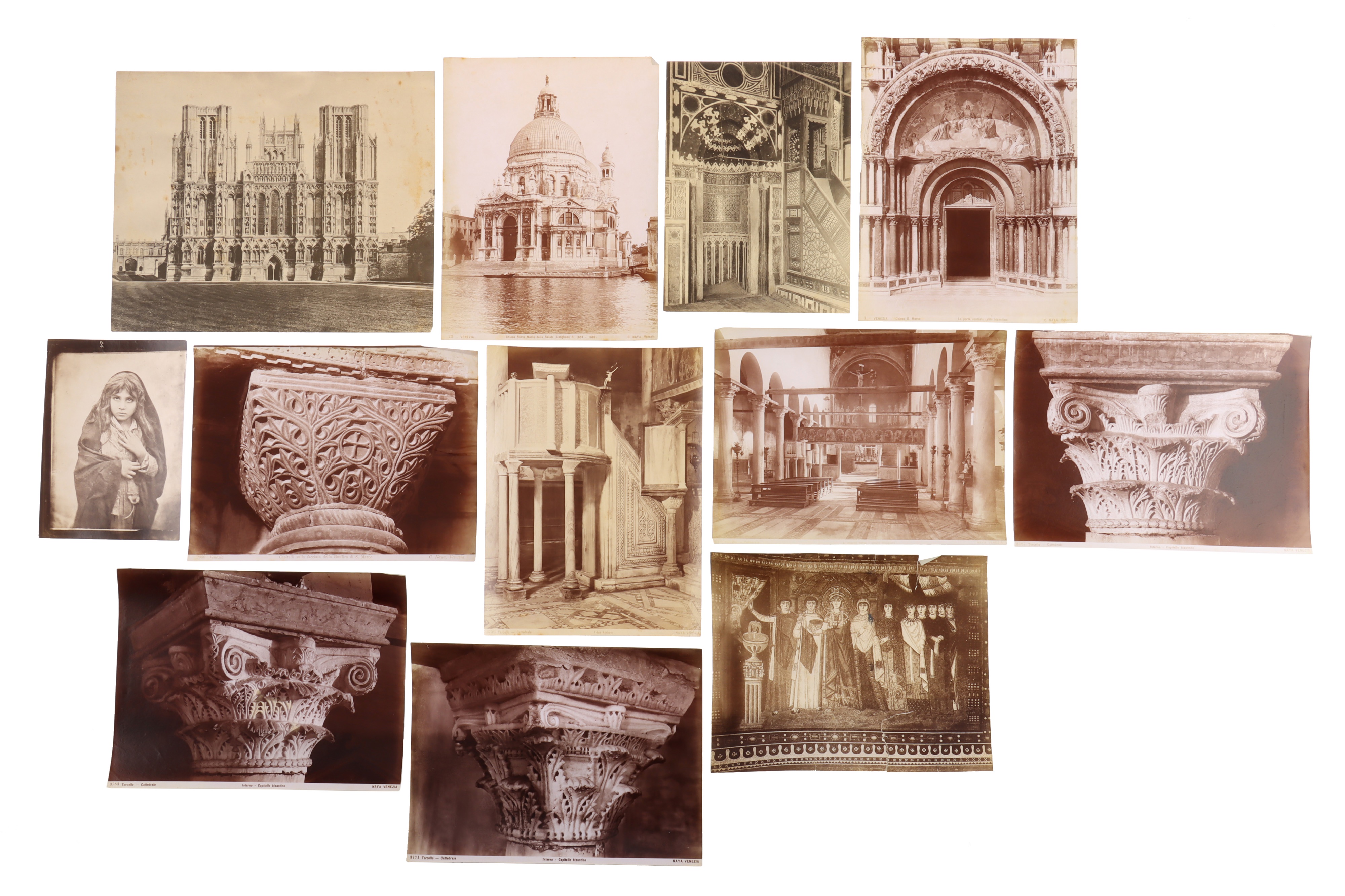 Large Collection of Crupi, Sommer and Bonfils, Albumen Prints Of Egypt & Italy, - Image 37 of 63