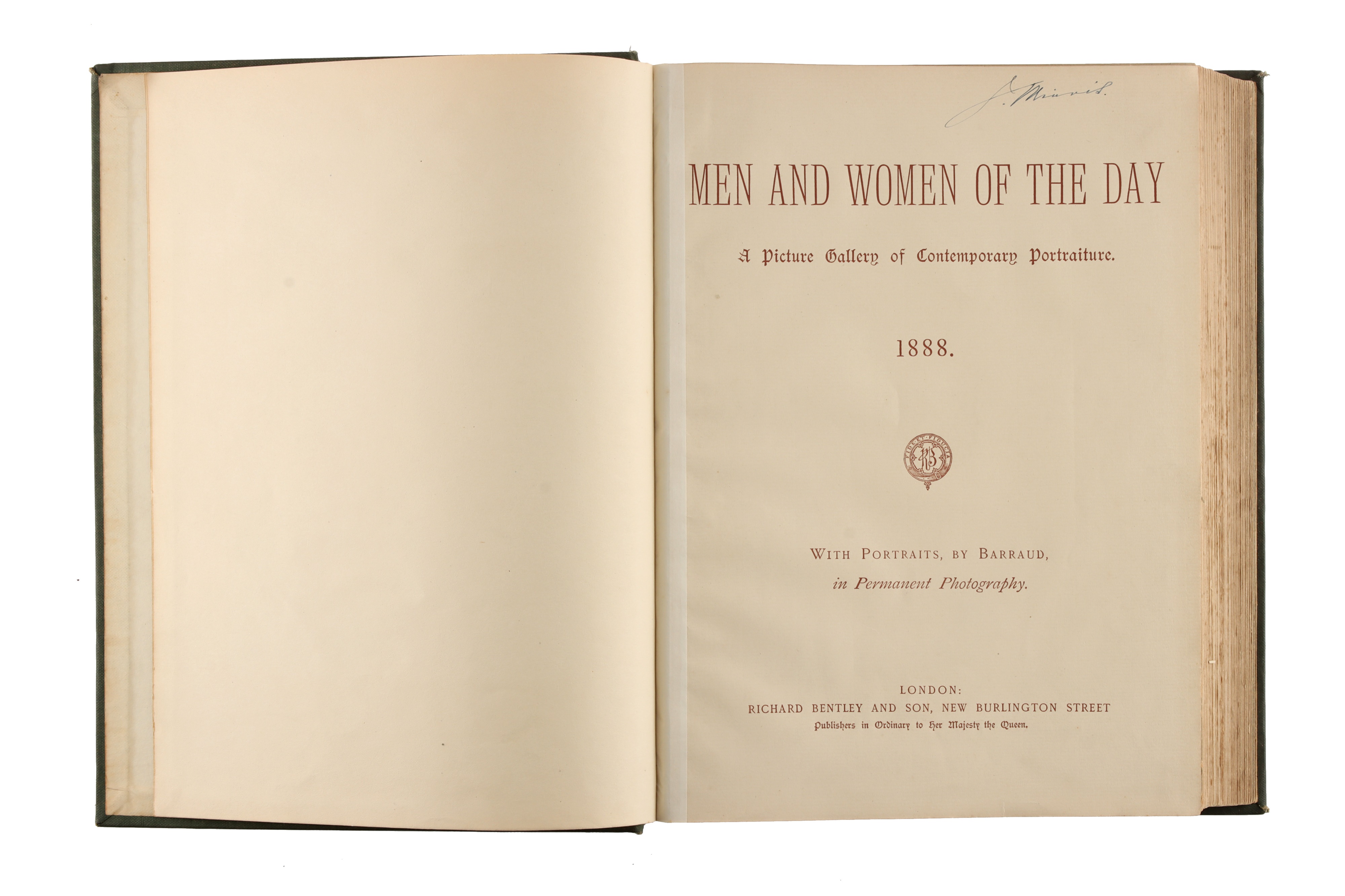 HERBERT ROSE BARRAUD (1845-1896), Men and Women of the Day, 1888 - 1889, - Image 2 of 7