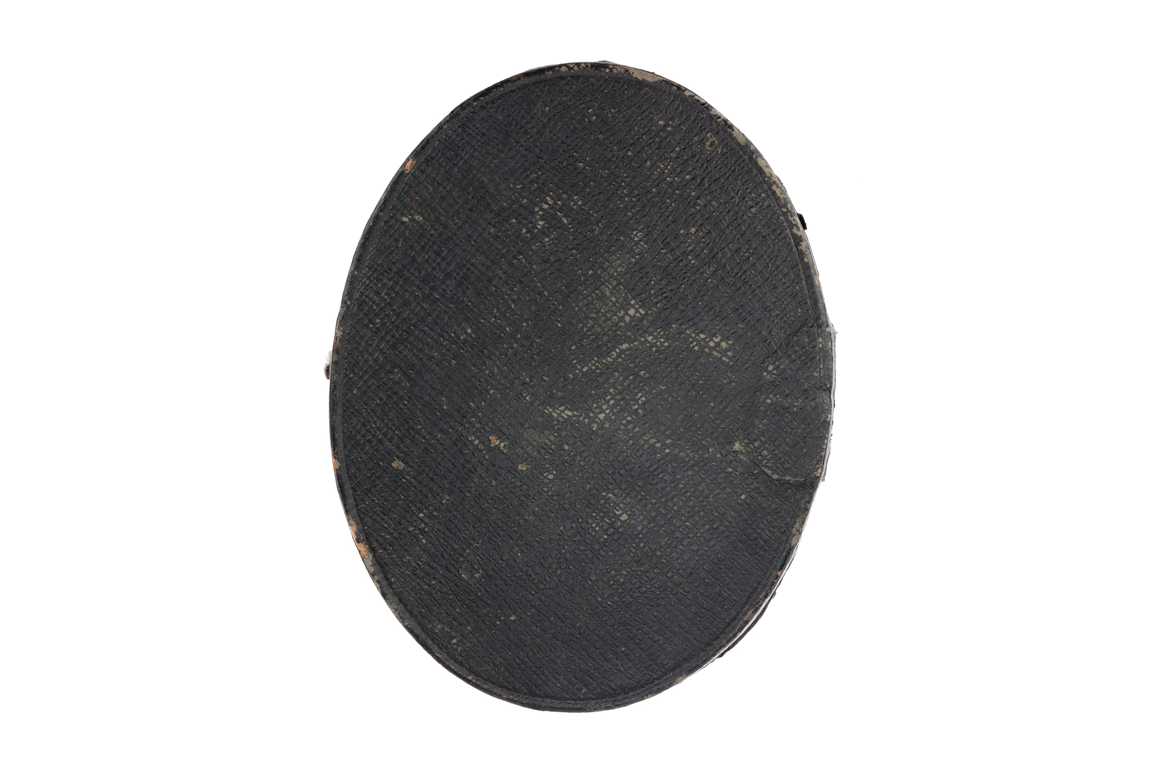 A Large Cased Oval Daguerreotype Portrait, - Image 3 of 4