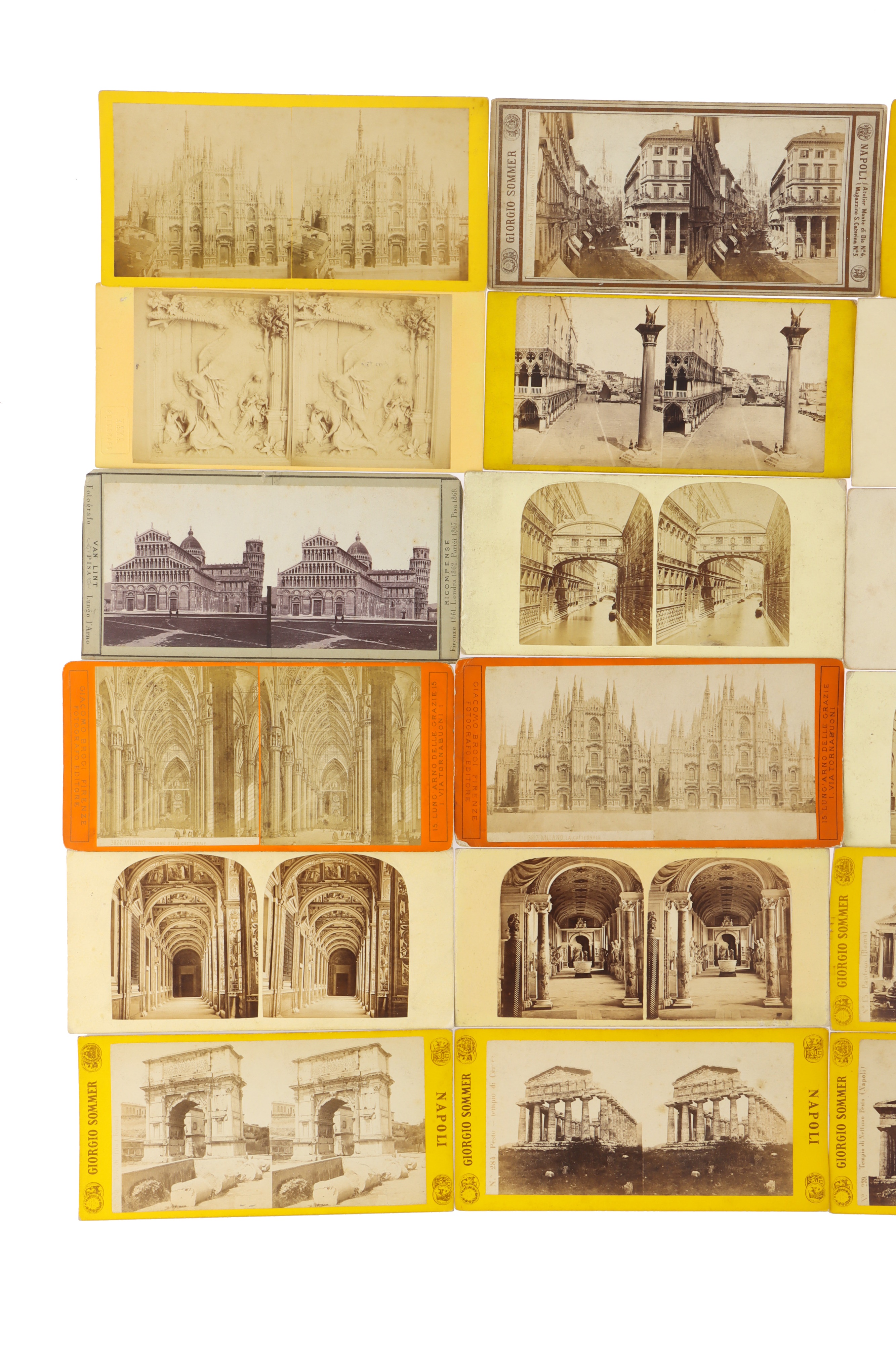 Stereoviews of Italy - Image 2 of 36