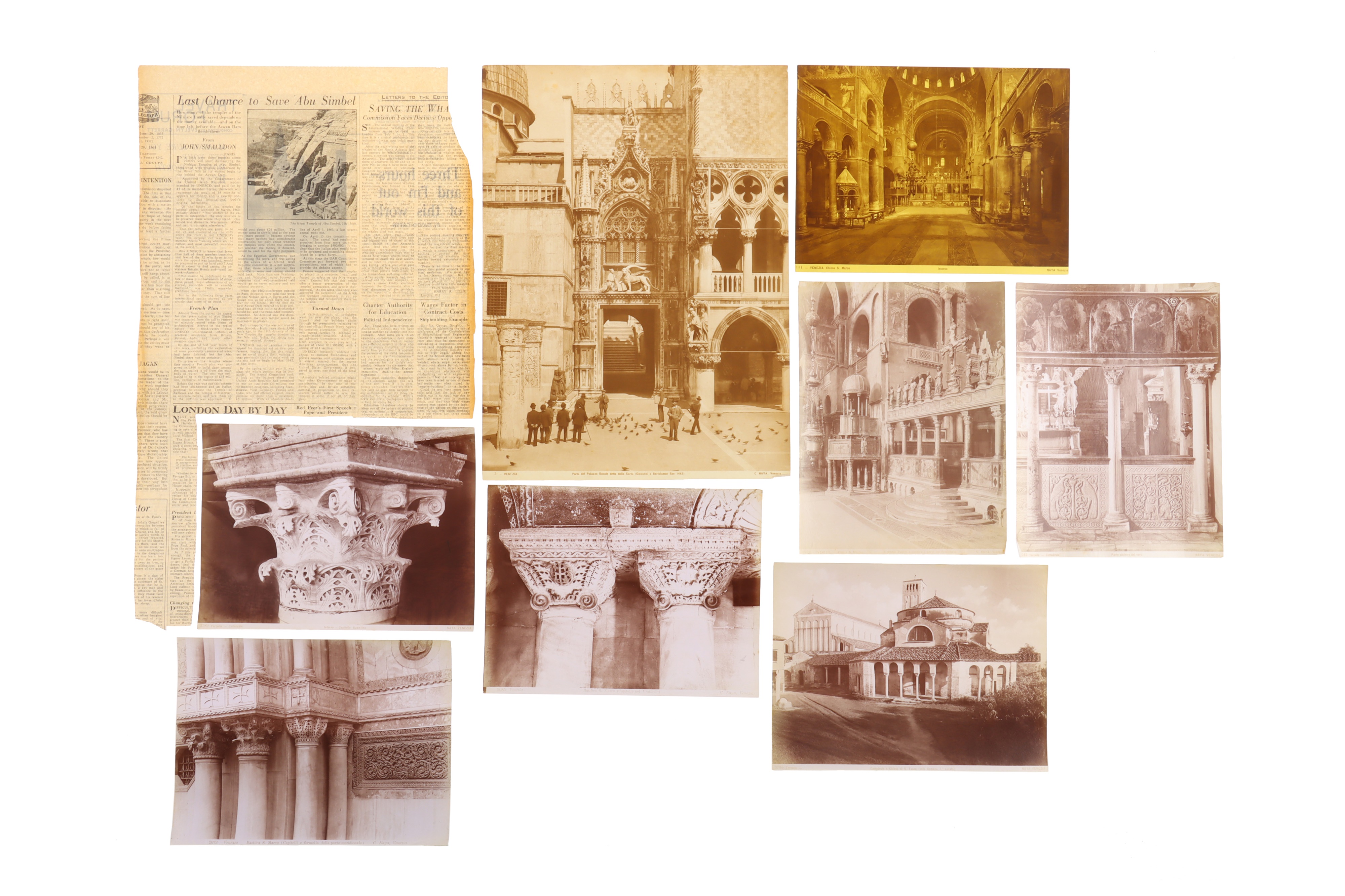 Large Collection of Crupi, Sommer and Bonfils, Albumen Prints Of Egypt & Italy, - Image 36 of 63