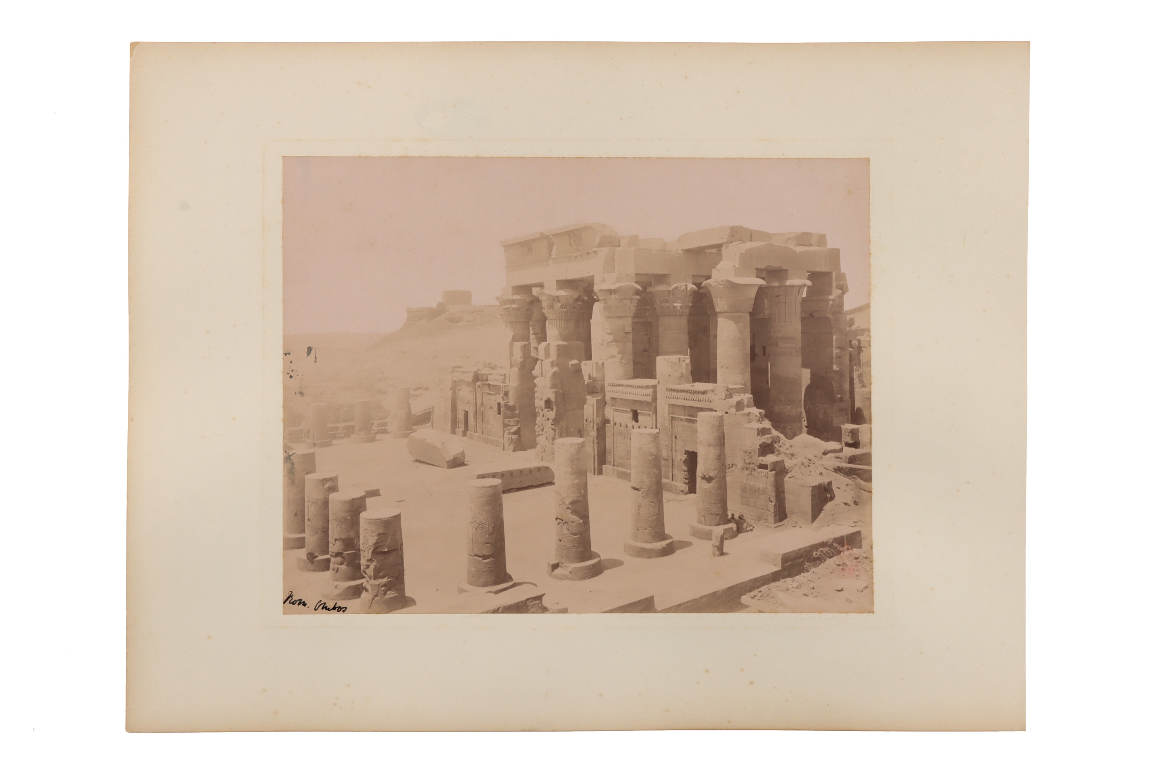 A Good Collection of 44 Egyptian Albumen Photographs, - Image 30 of 37