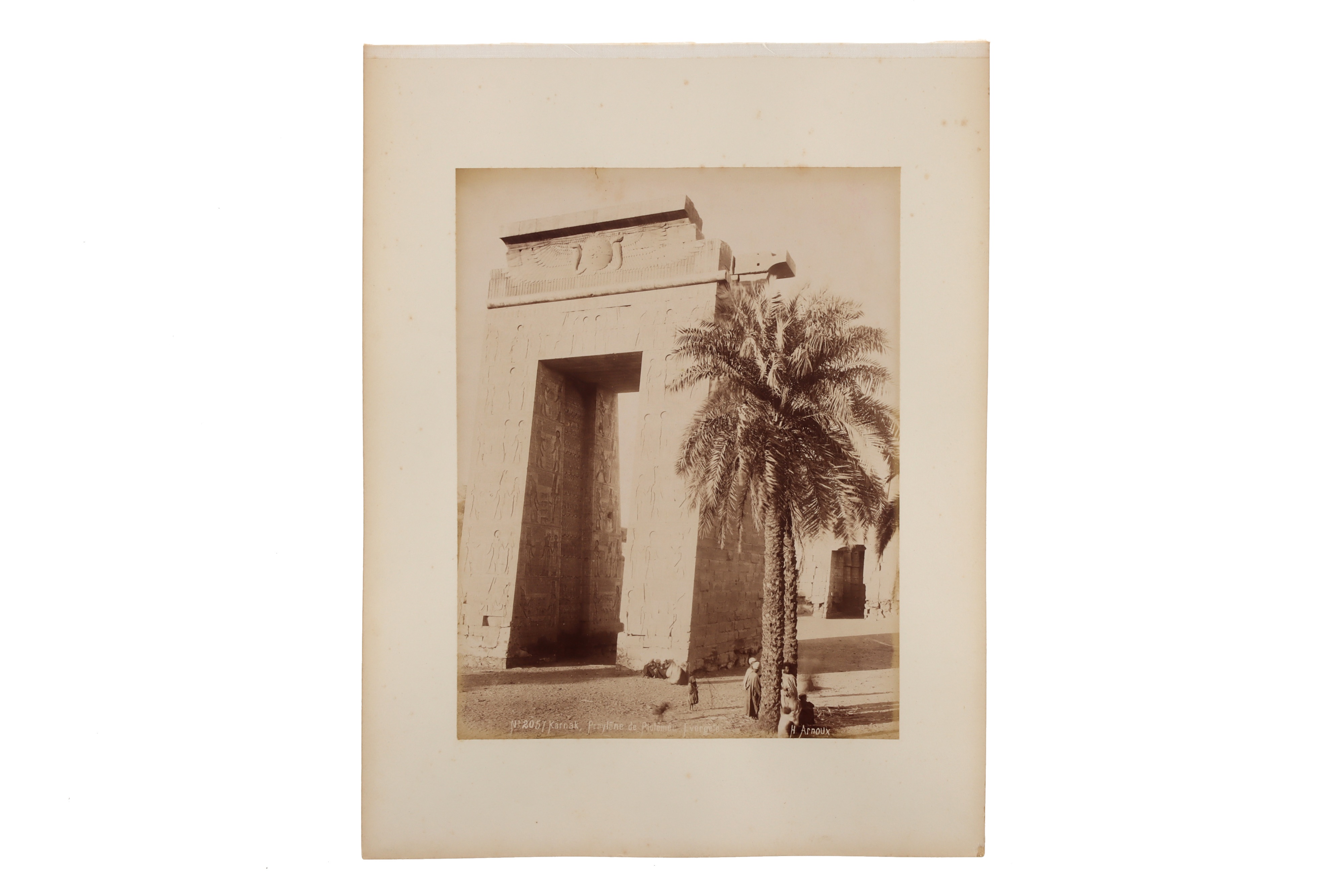 A Good Collection of 44 Egyptian Albumen Photographs, - Image 9 of 37