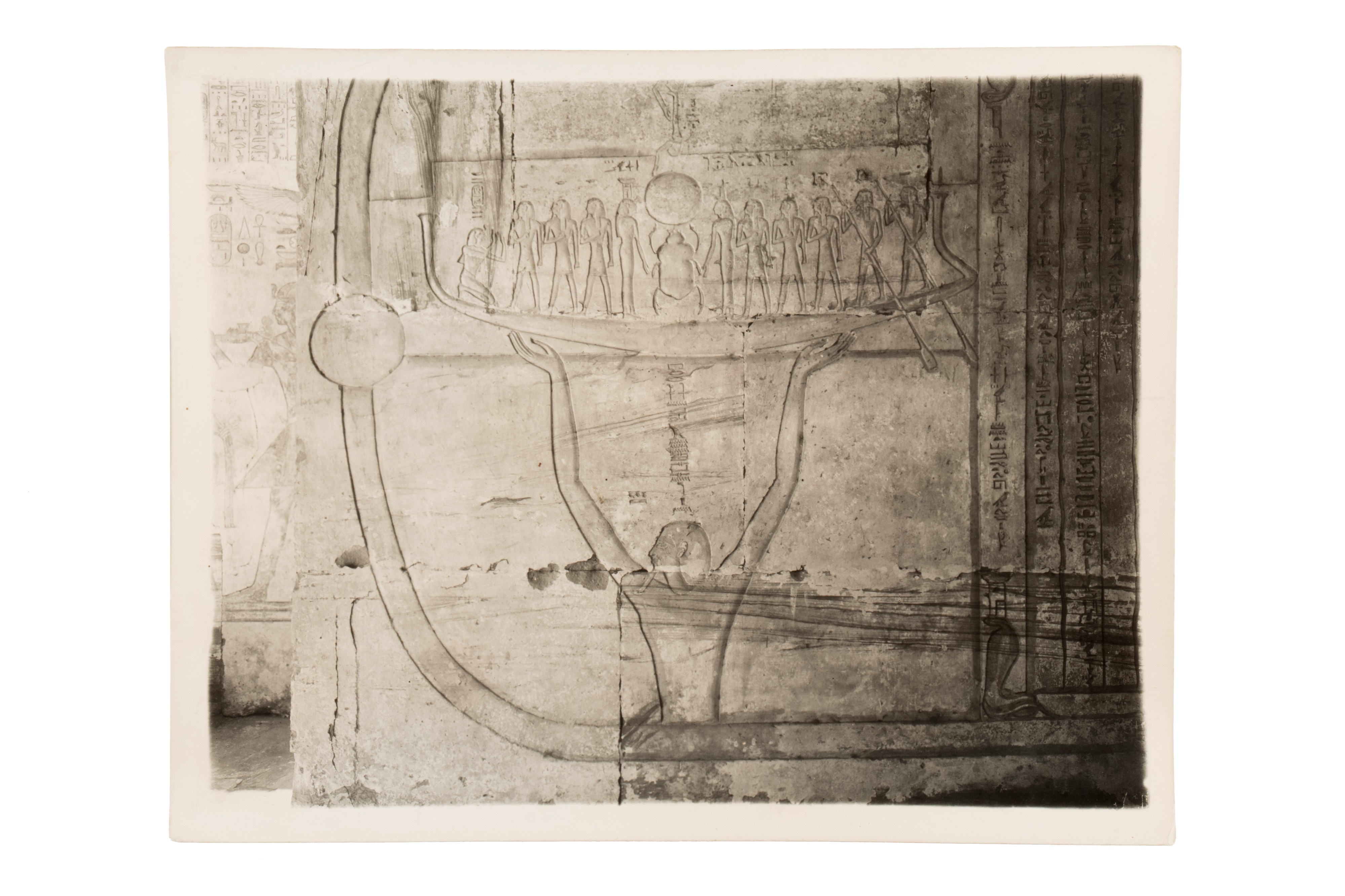 A Collection of 13 Silver Gelatin Photographs of Egypt & Egyptian tombs, - Image 26 of 27