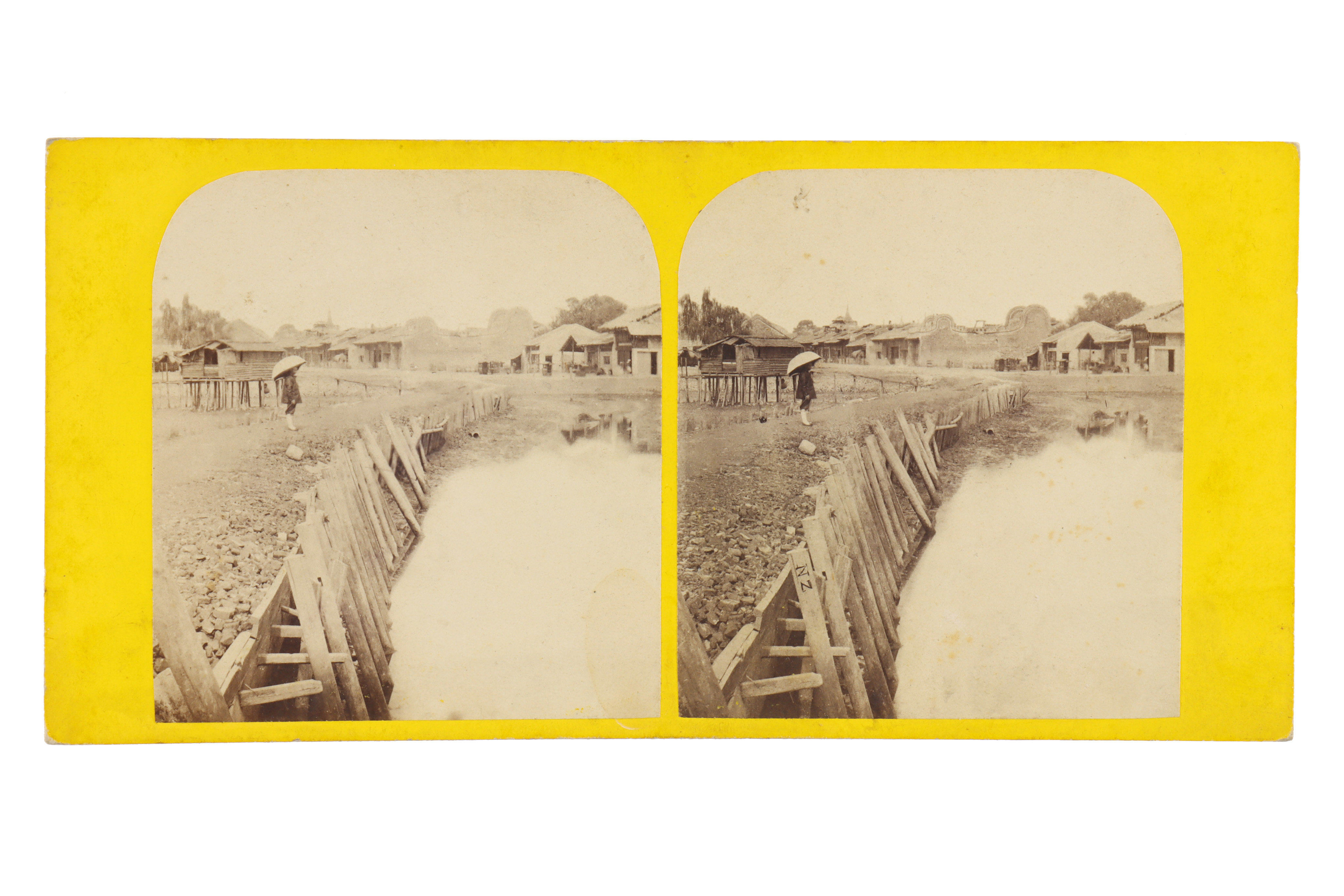 Stereoview Pierre Joseph Rossier from Views in China