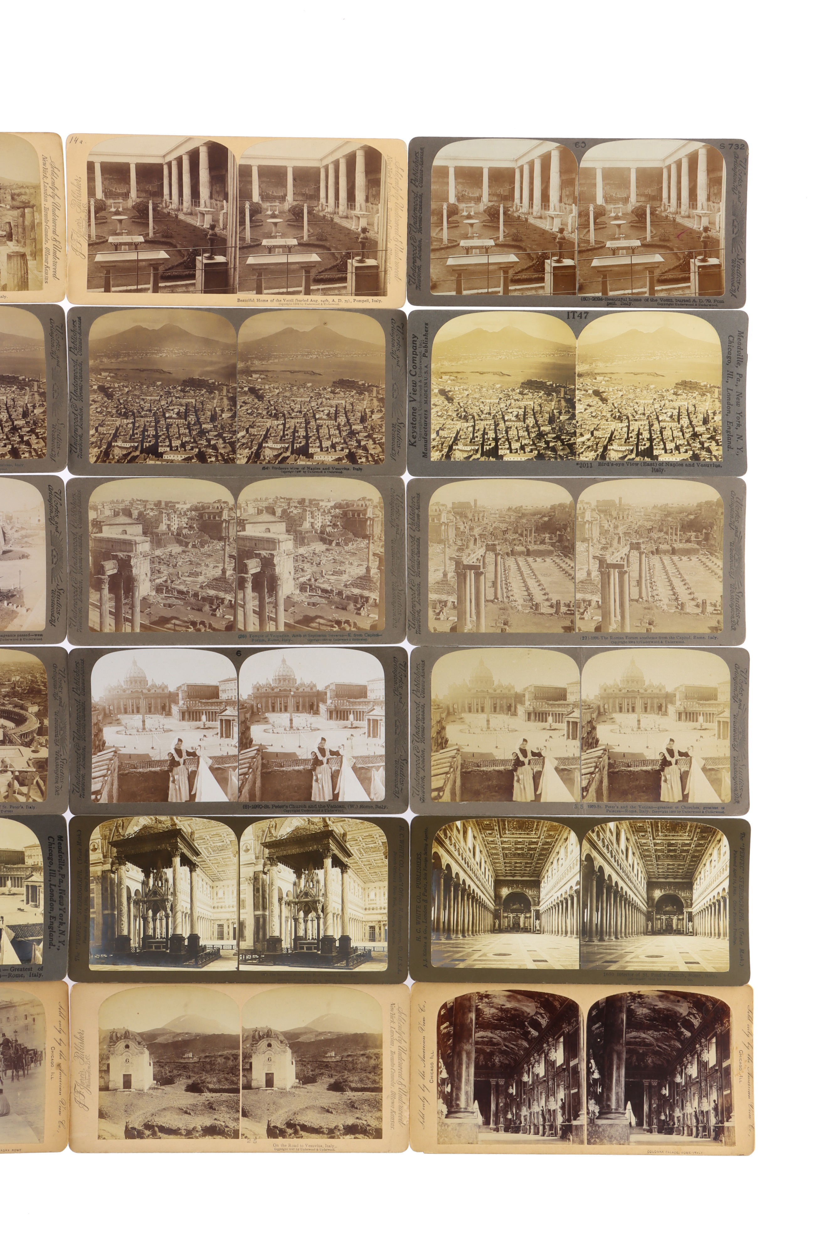 Stereoviews of Italy - Image 32 of 36