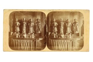Stereoview Pierre Joseph Rossier. Views in China