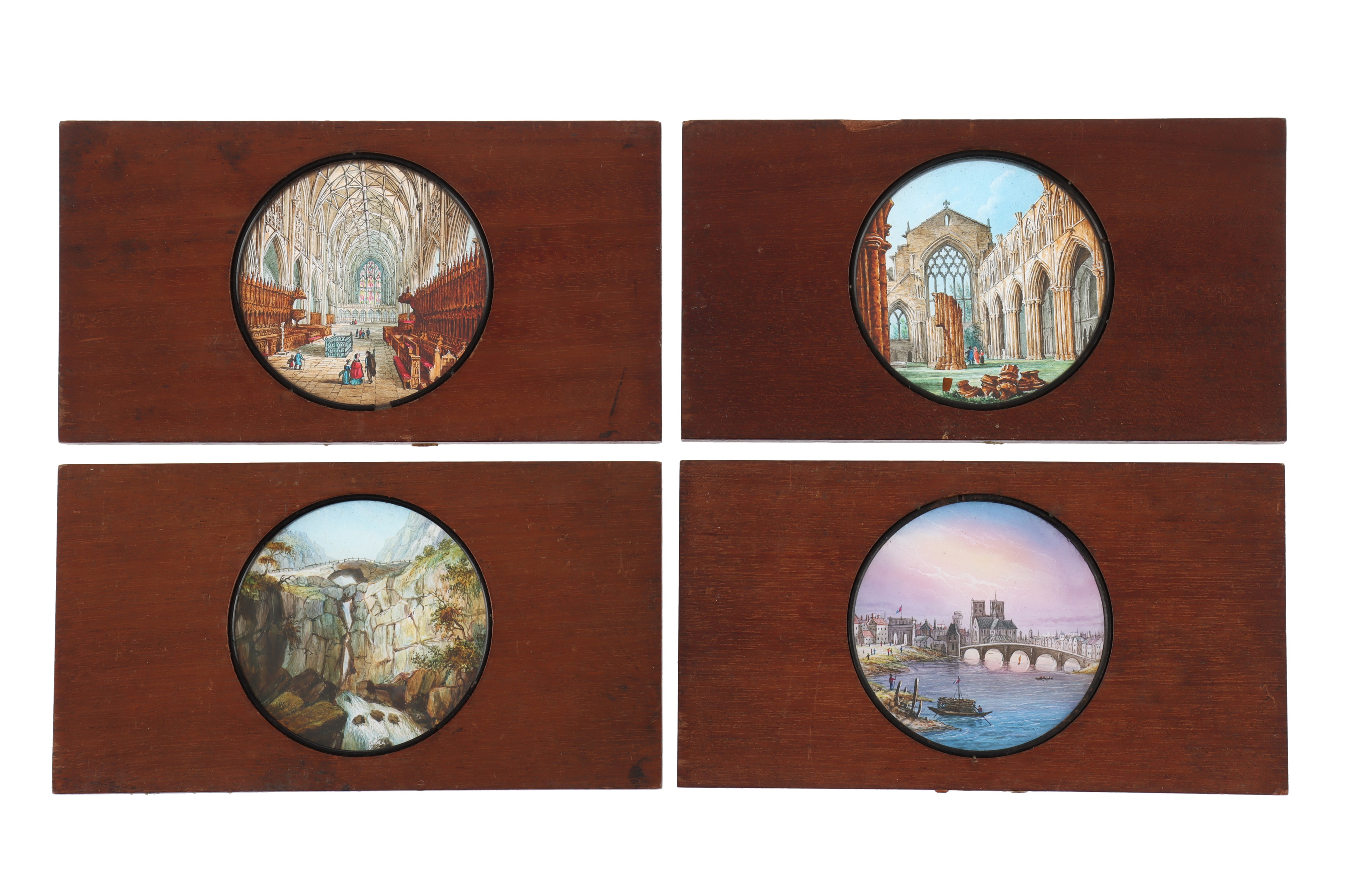 Finely Painted Magic Lantern Slides, - Image 2 of 2