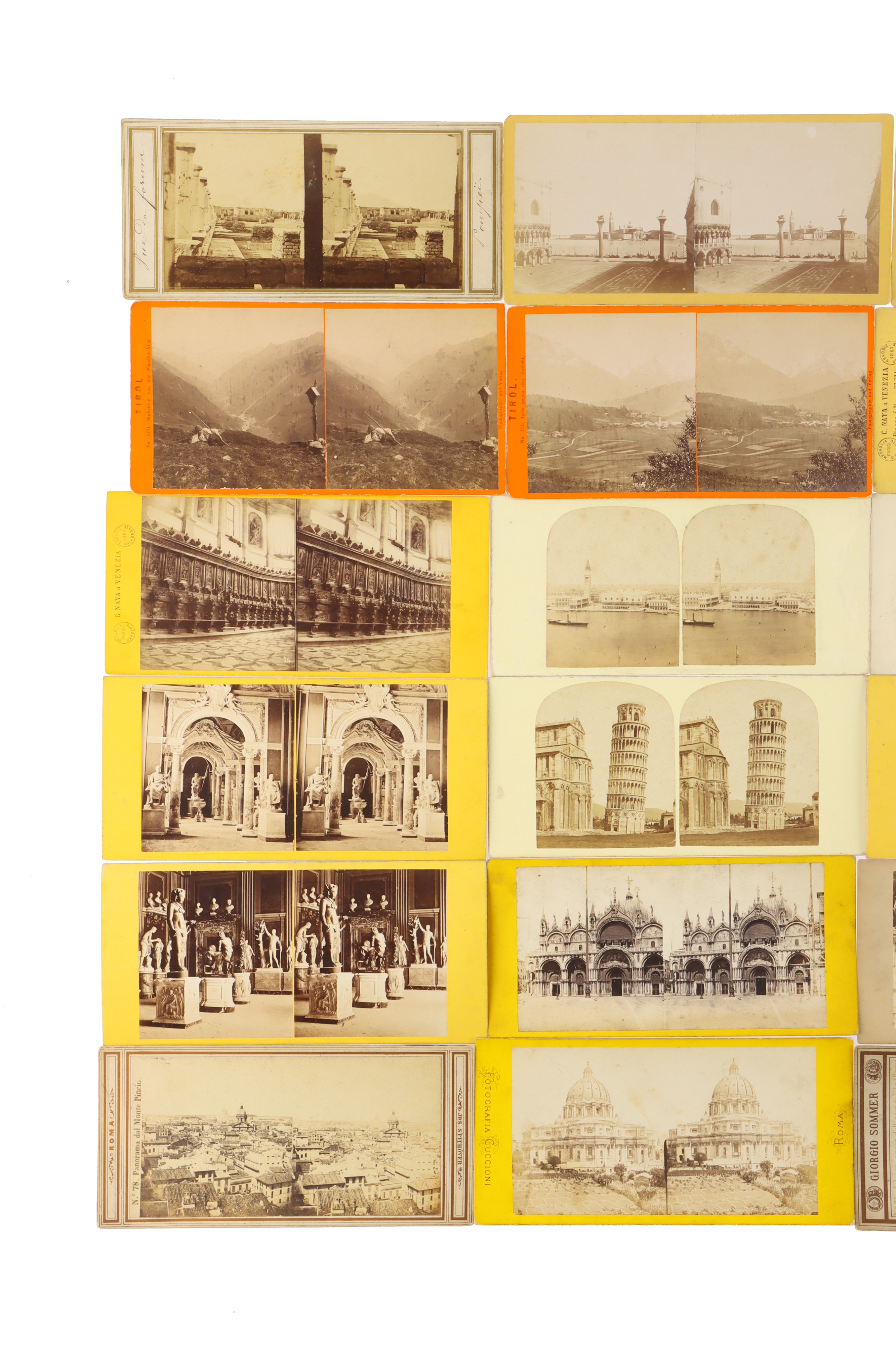 Stereoviews of Italy - Image 6 of 36