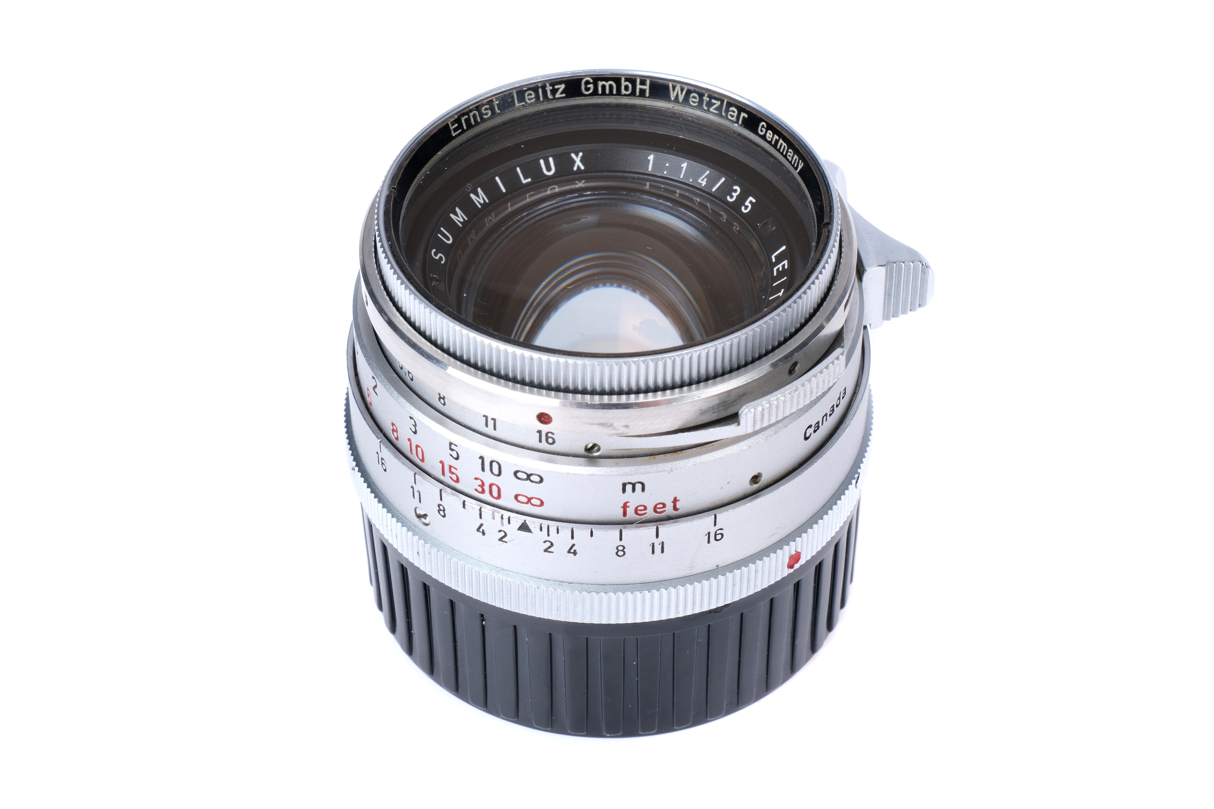 A Leitz Summilux 'Steel Rim' f/1.4 35mm Lens, - Image 5 of 6