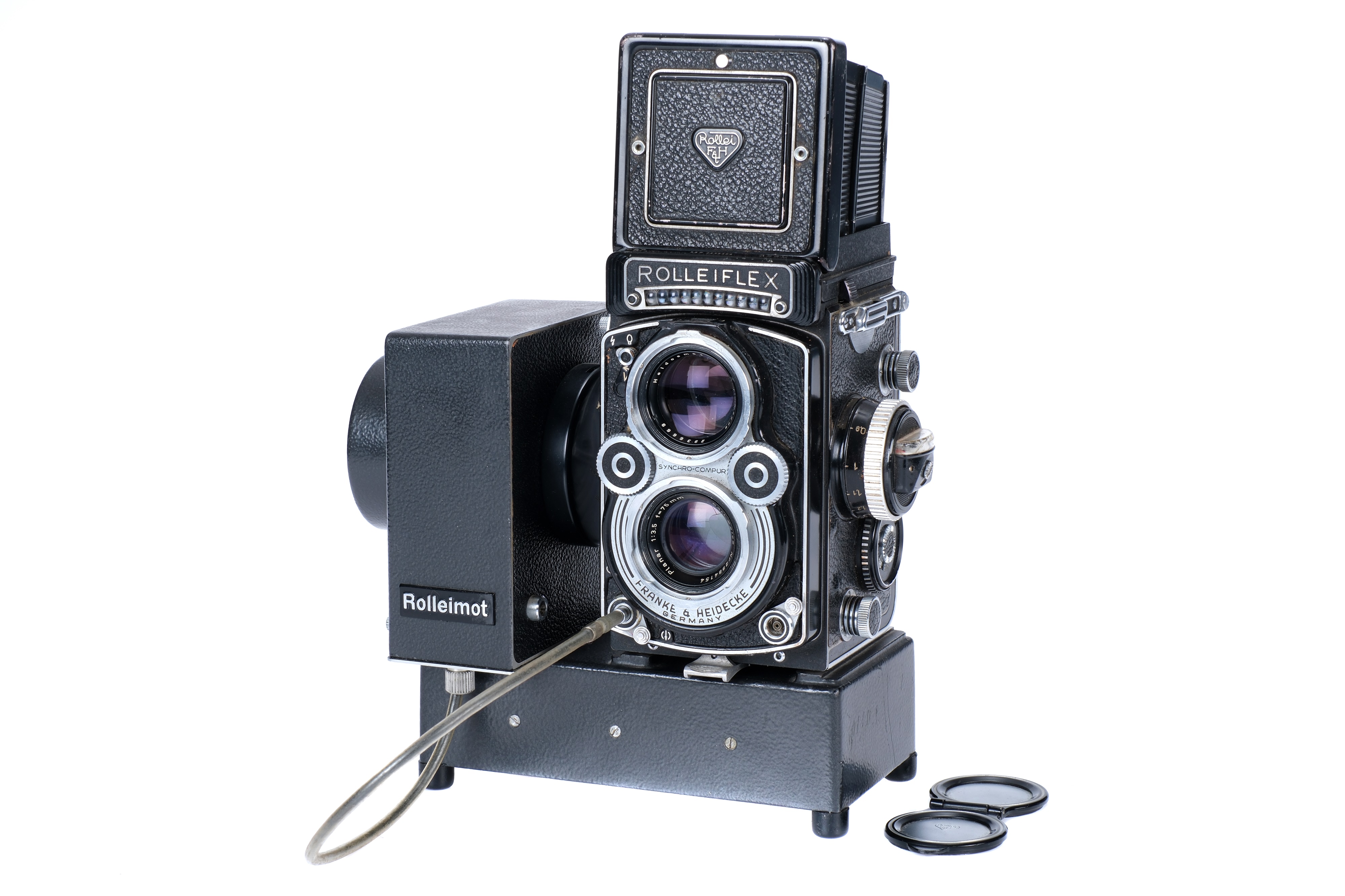 A Rollei Rolleiflex 3.5F TLR Medium Format Camera,