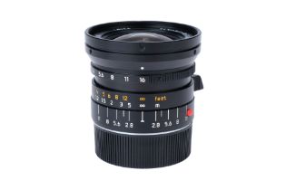 A Leitz Elmarit-M ASPH. f/2.8 21mm Lens,