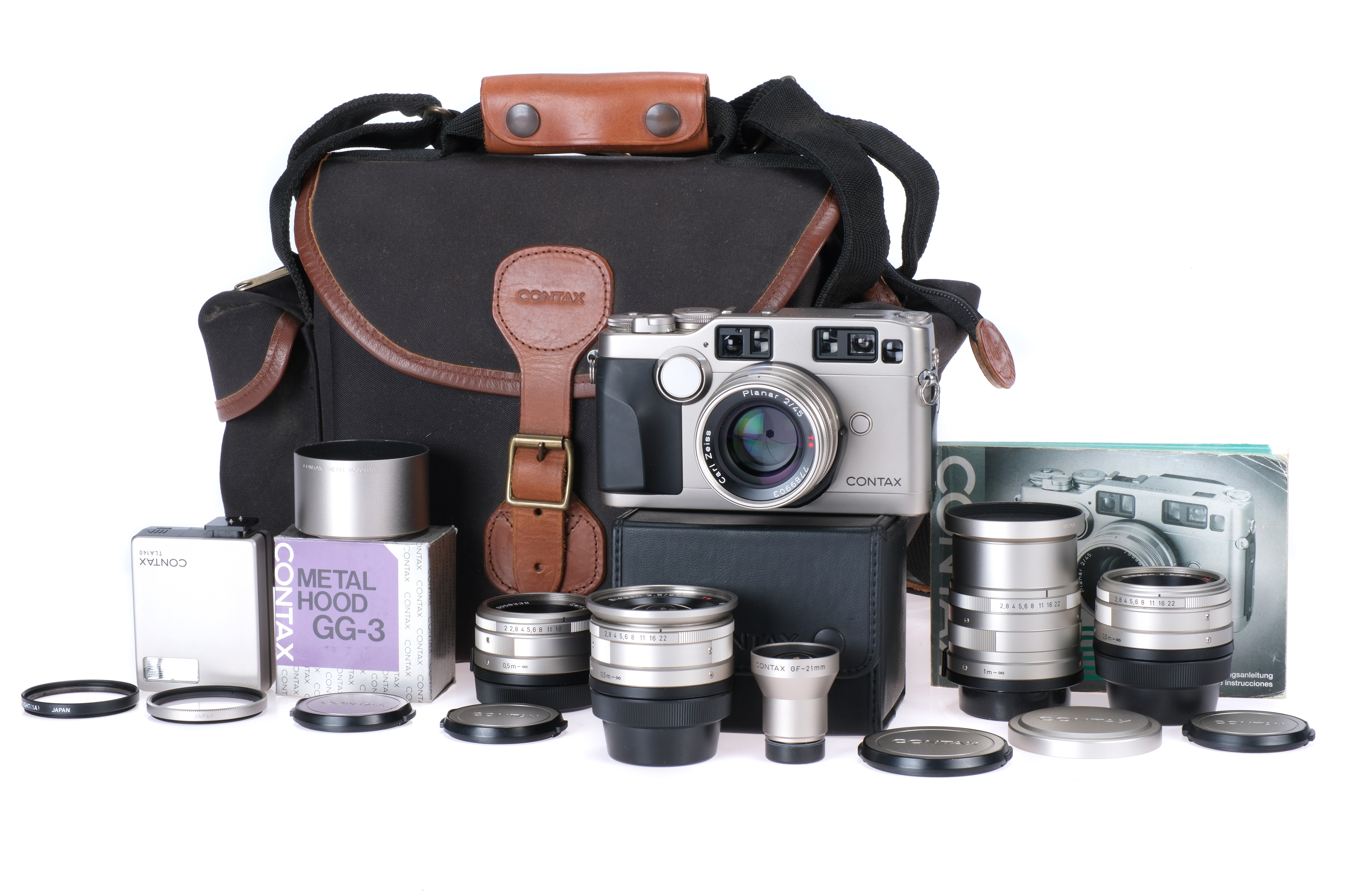 A Contax G2 Rangefinder Camera Outfit,