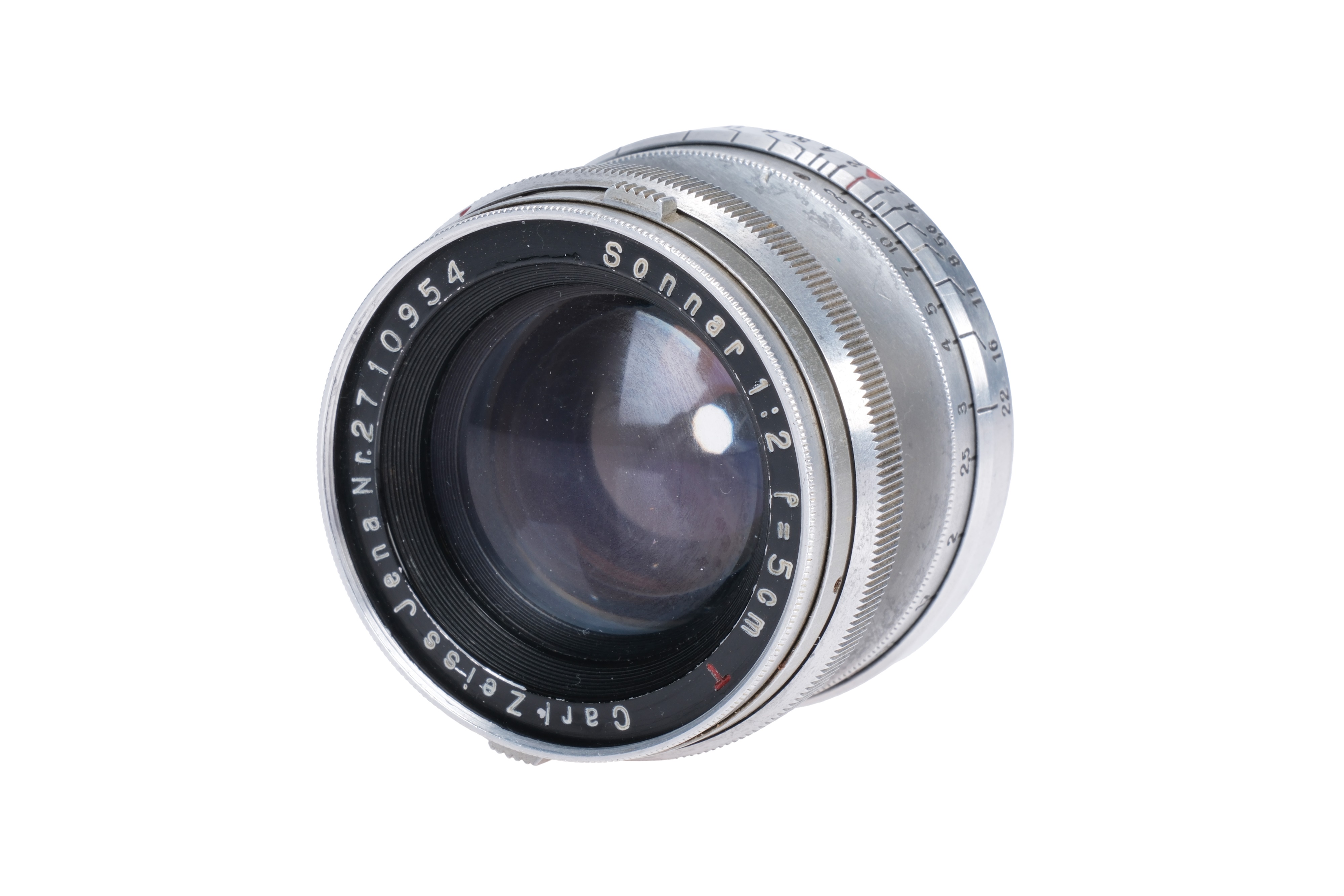 A Carl Zeiss Jena Sonnar T f/2 50mm Lens, - Image 2 of 3