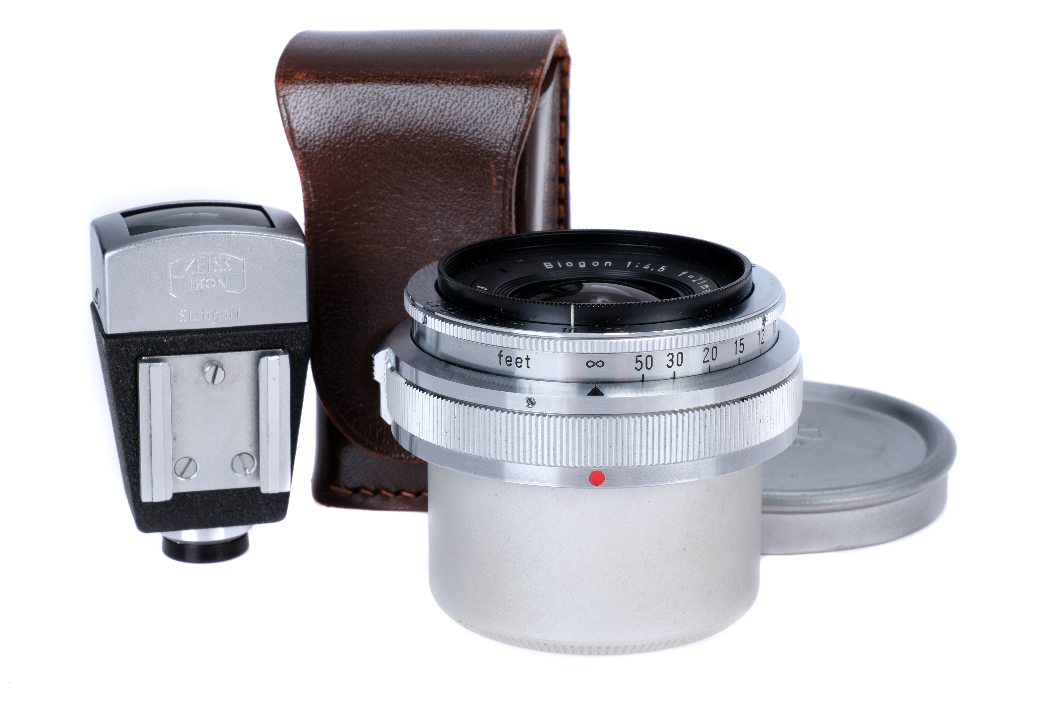 A Carl Zeiss Biogon f/4.5 21mm Lens,