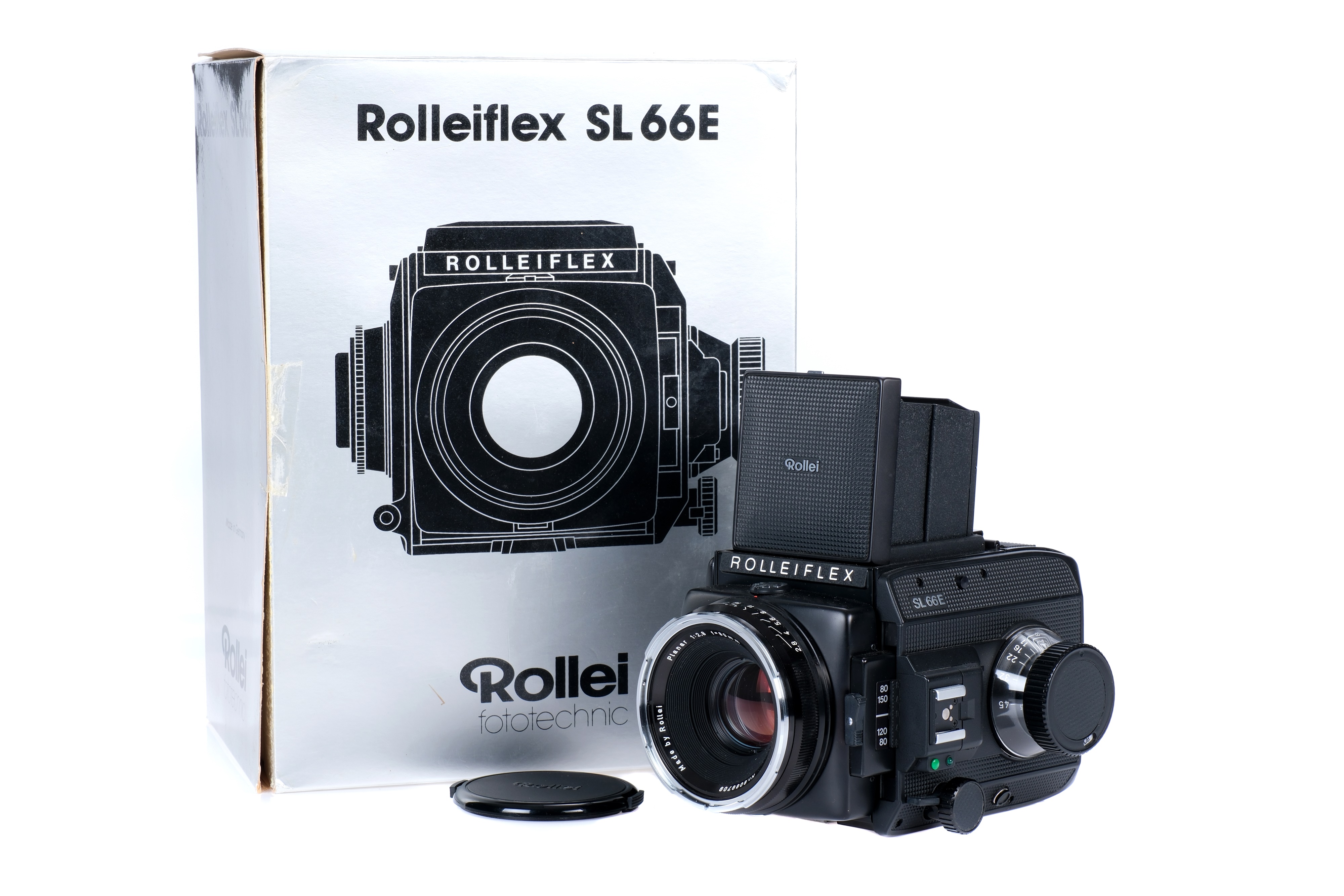 A Rollei Rolleiflex SL66E Medium Format Camera,