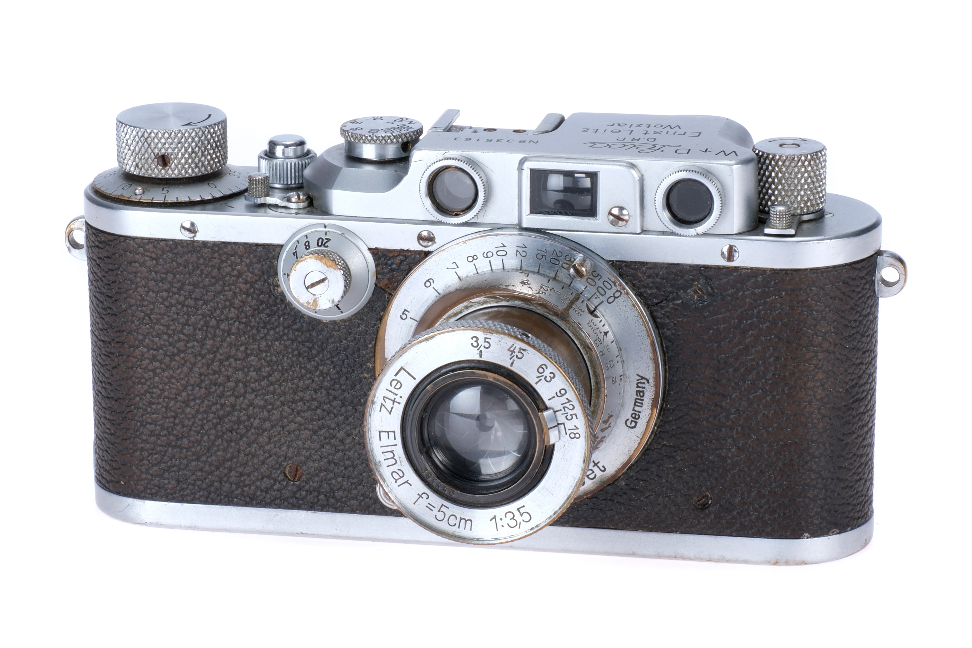 A Leica IIIc 'British War Department' Rangefinder Camera,
