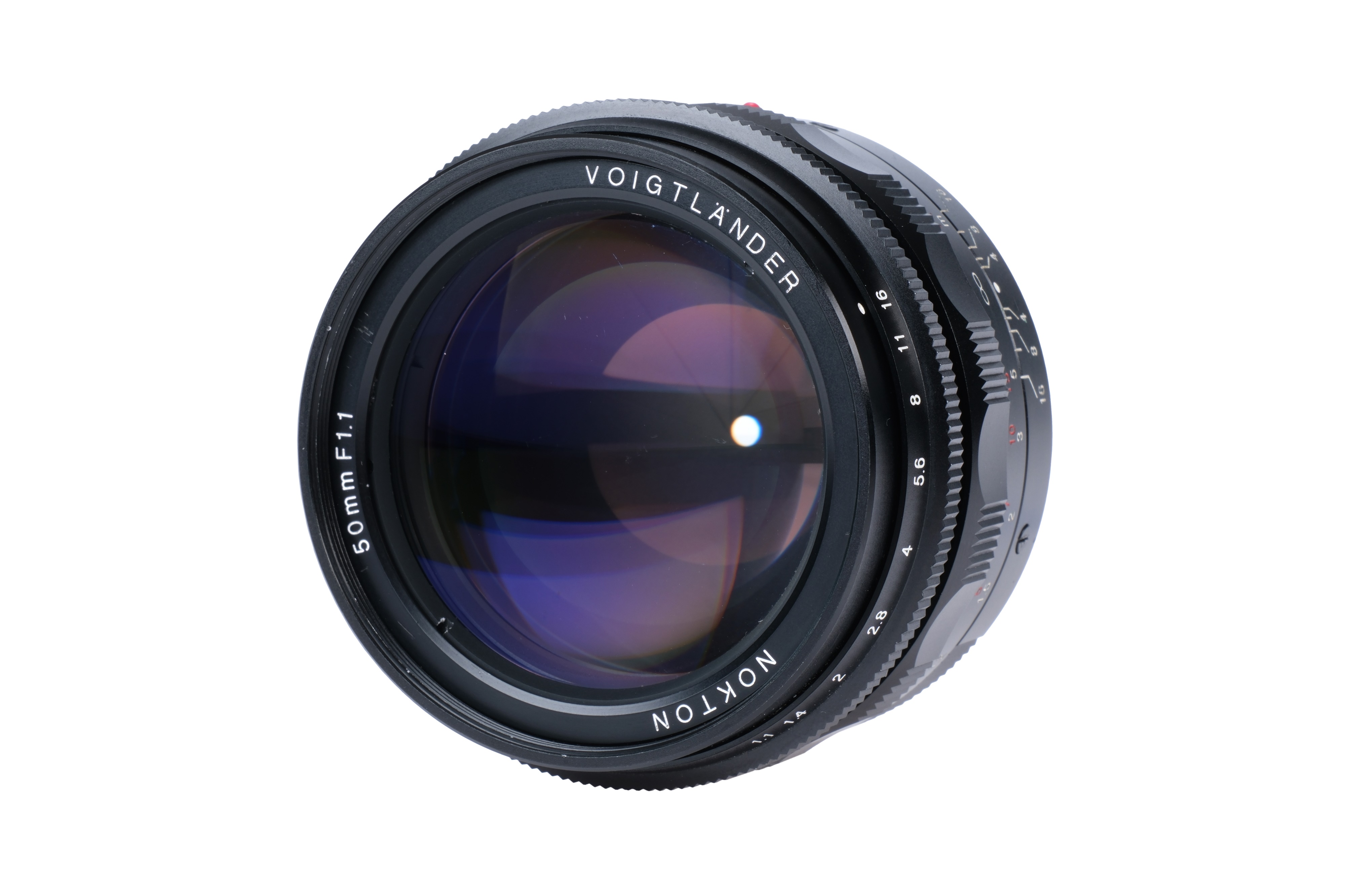 A Voigtlander Nokton f/1.1 50mm Lens, - Image 2 of 3