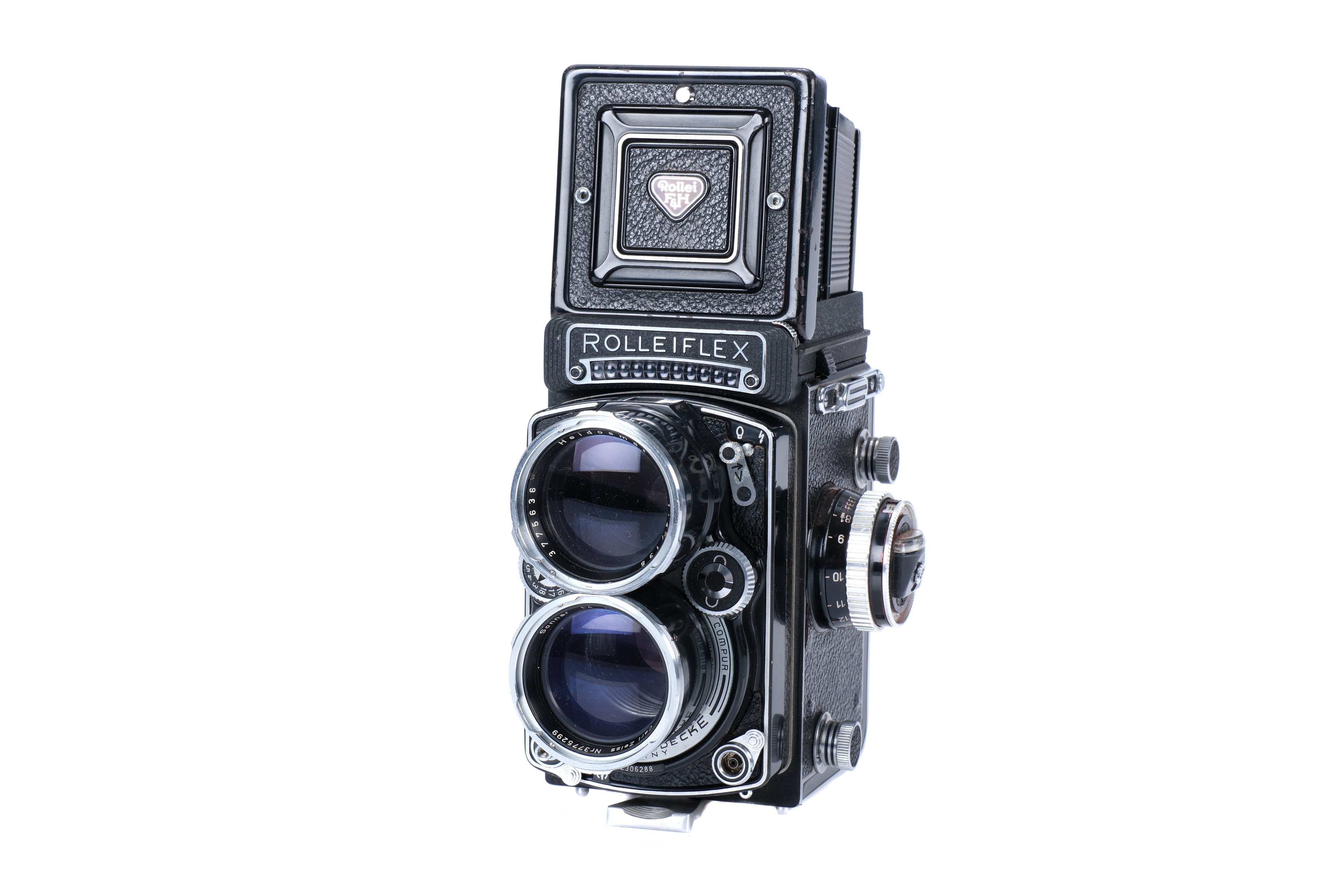 A Rollei Tele-Rolleiflex Medium Format TLR Camera,