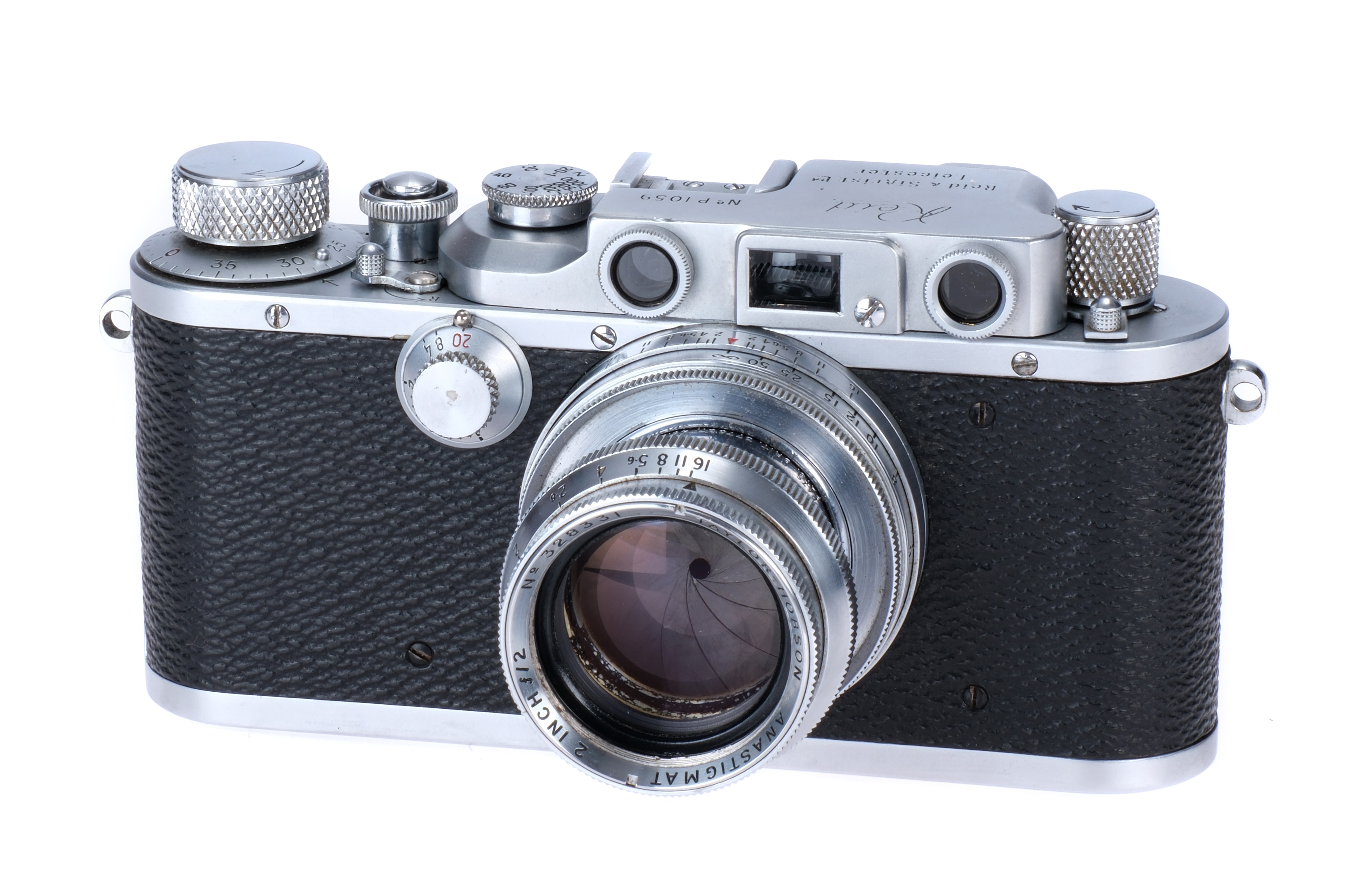 A Reid & Sigrist Reid III Type 1 Rangefinder Camera, - Image 2 of 9