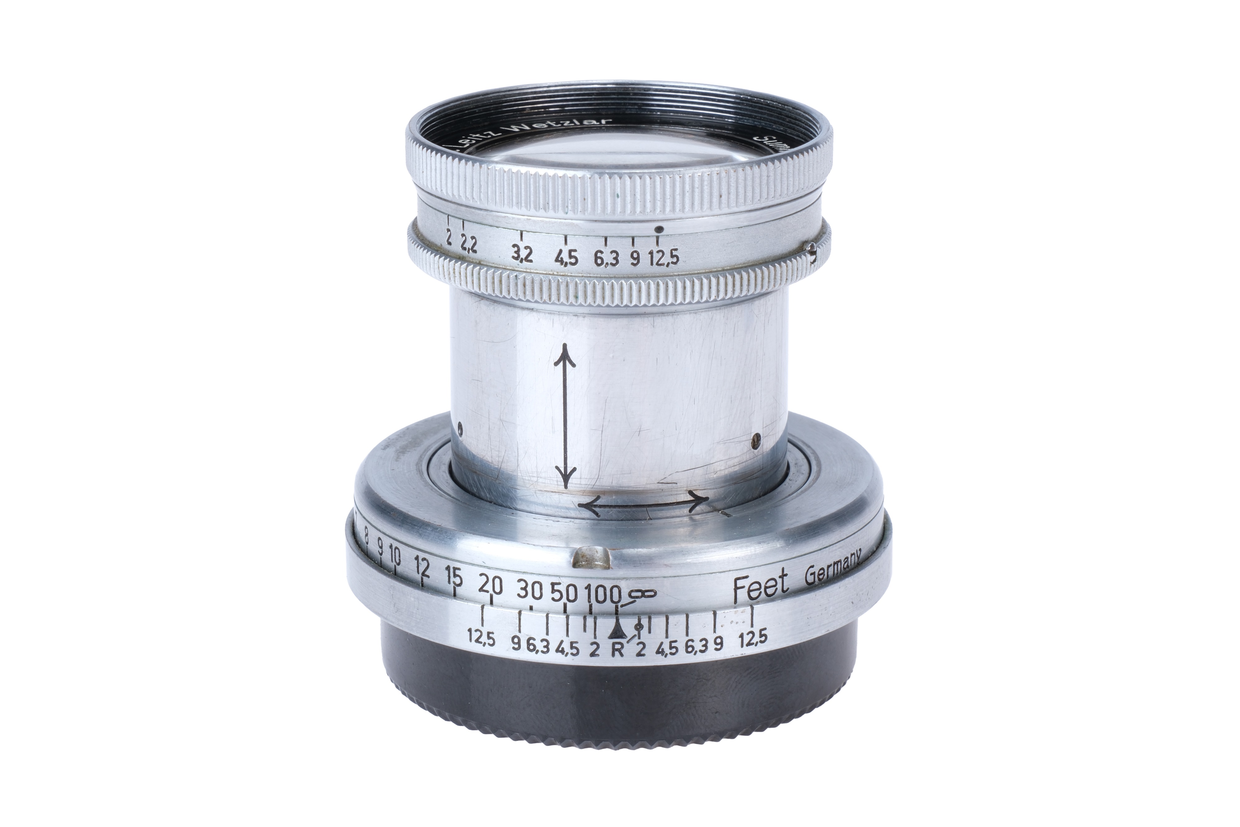 A Leitz 'British Royal Navy' Summar f/2 50mm Lens,