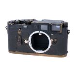 A Leica M3 'First Batch' Black Paint Rangefinder Body,