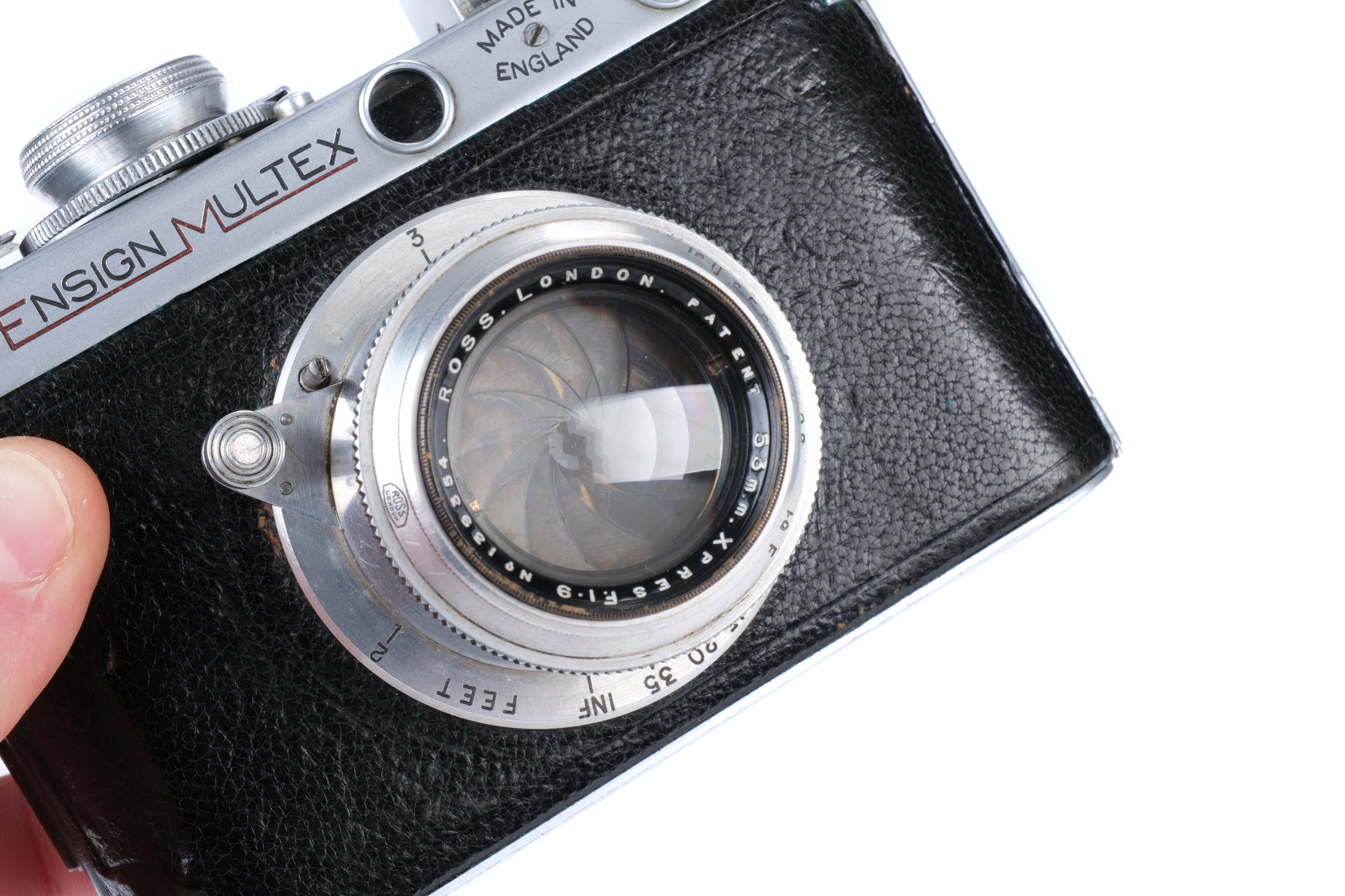 An Ensign Multex Model 0 Rangefinder Camera, - Image 8 of 11
