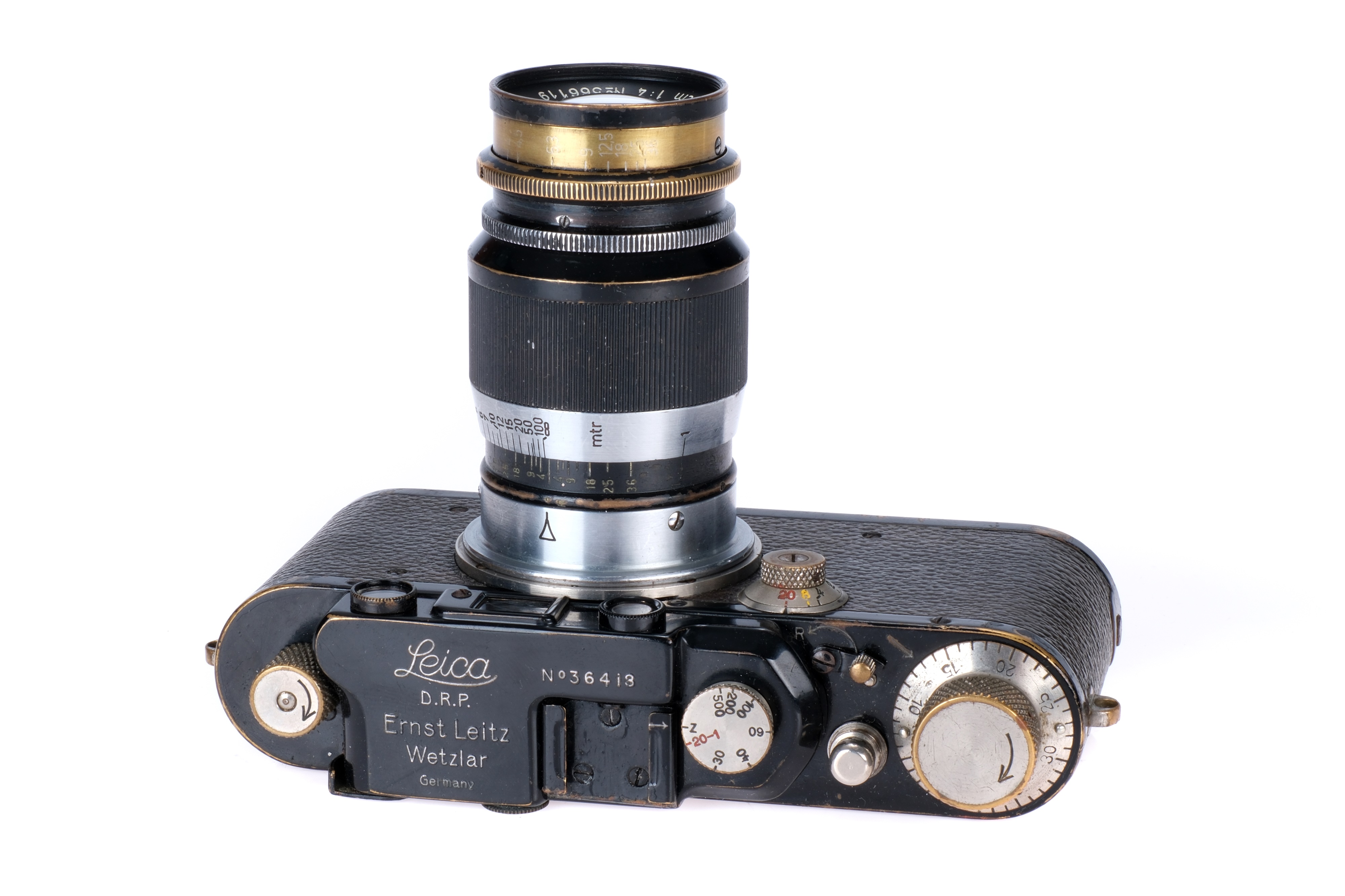 A Leica III 'H.M. Govt.' Rangefinder Camera, - Image 2 of 7