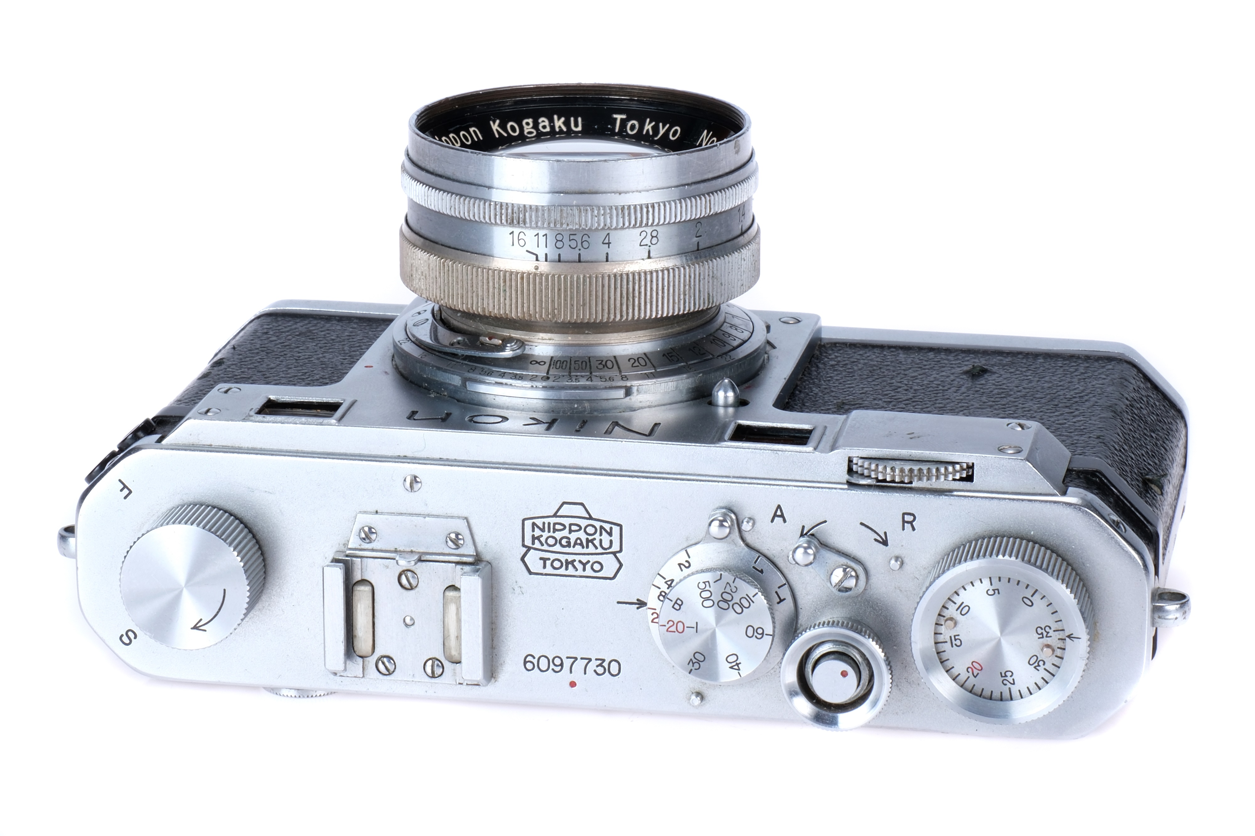 A Nikon S Rangefinder Camera, - Image 2 of 4