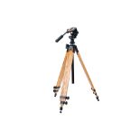 A Berlebach Mulda Wooden Tripod,