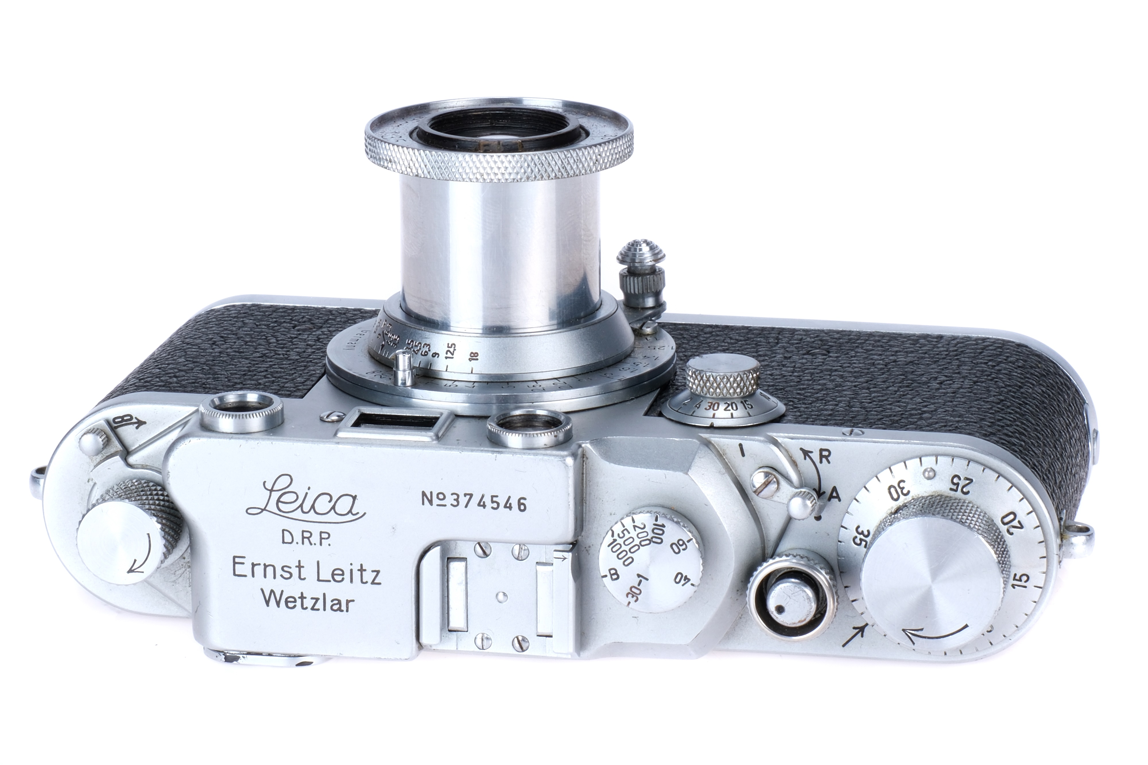 A Leica IIIc Rangefinder Camera, - Image 2 of 4