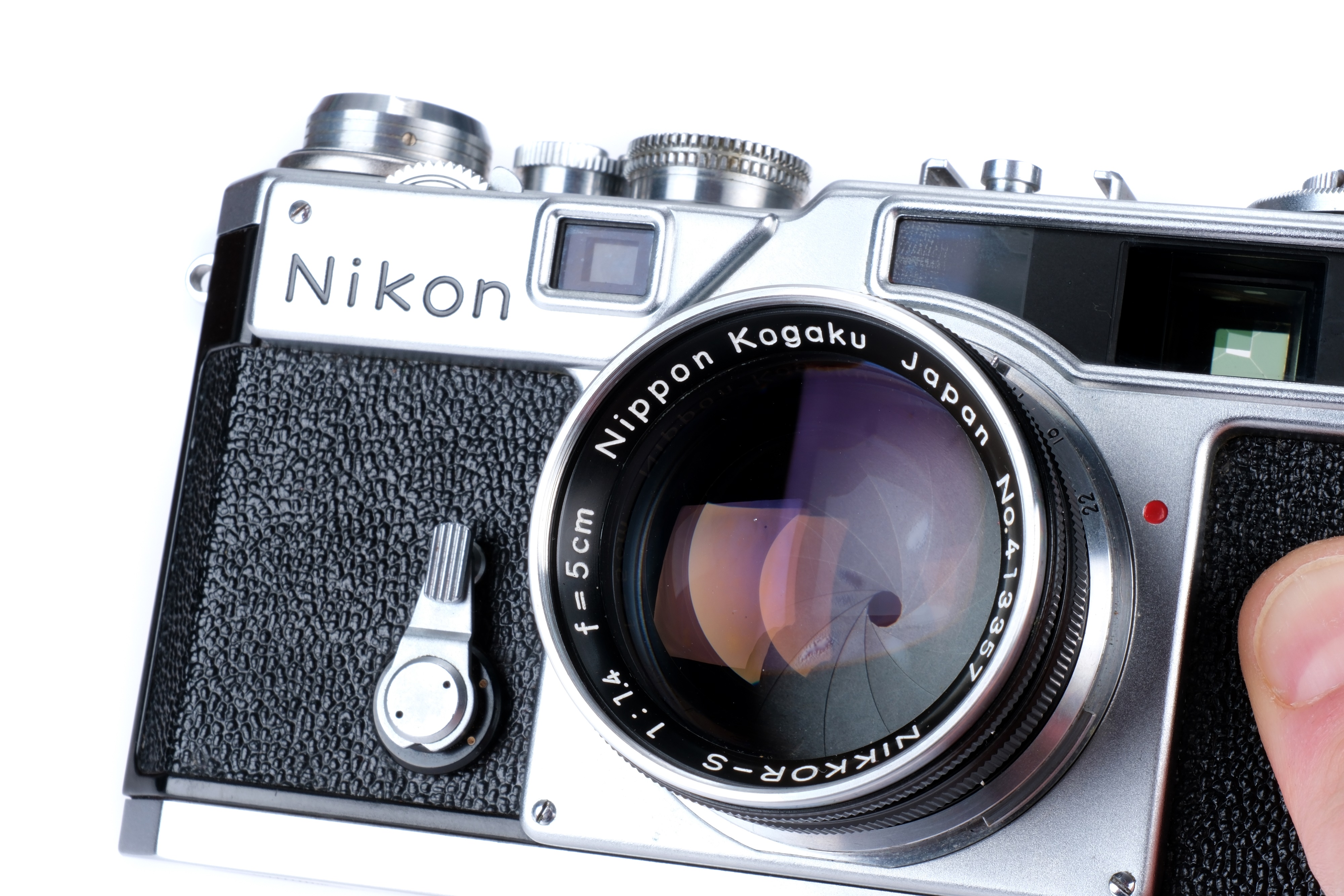 A Nikon SP Rangefinder Camera, - Image 4 of 6