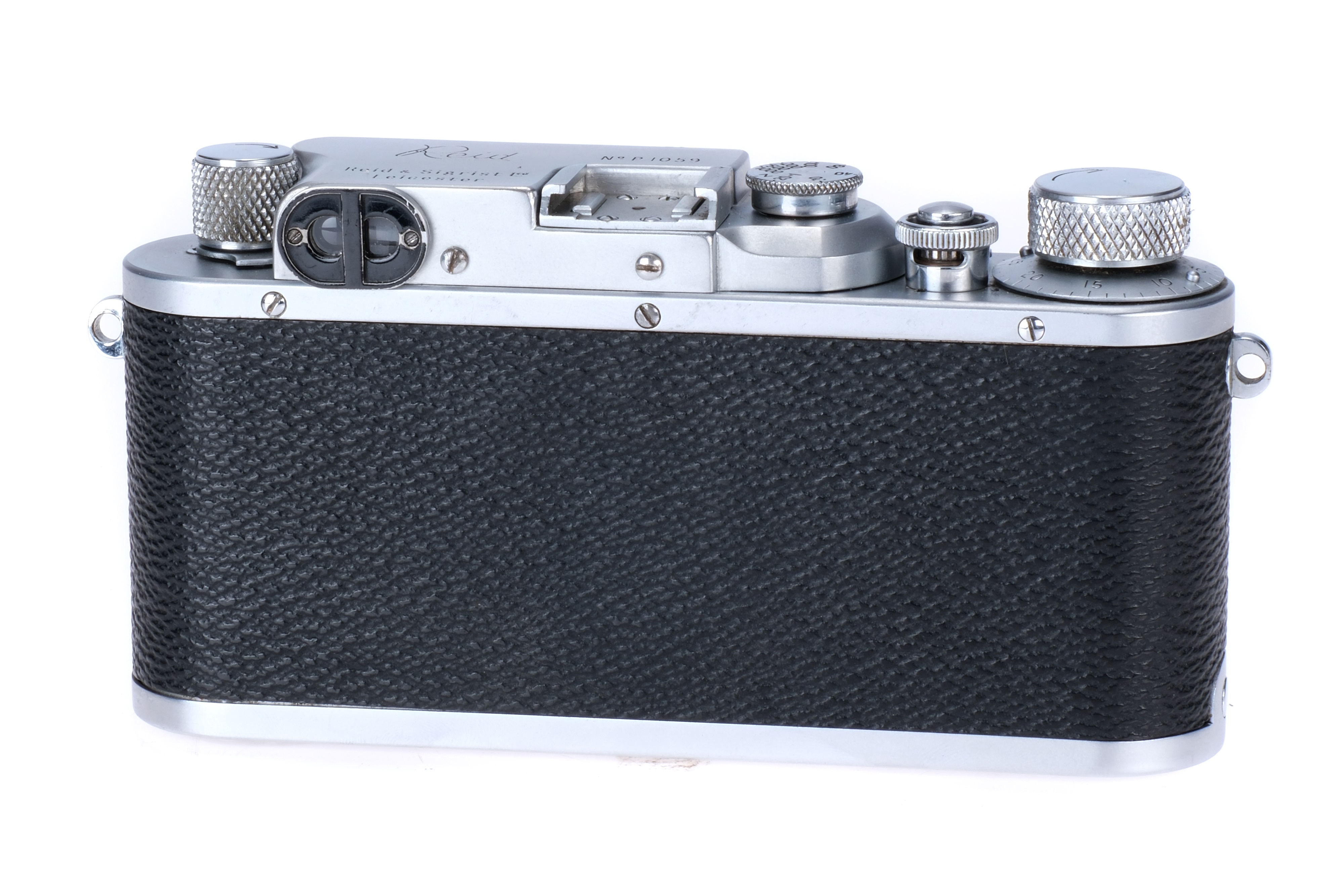 A Reid & Sigrist Reid III Type 1 Rangefinder Camera, - Image 6 of 9