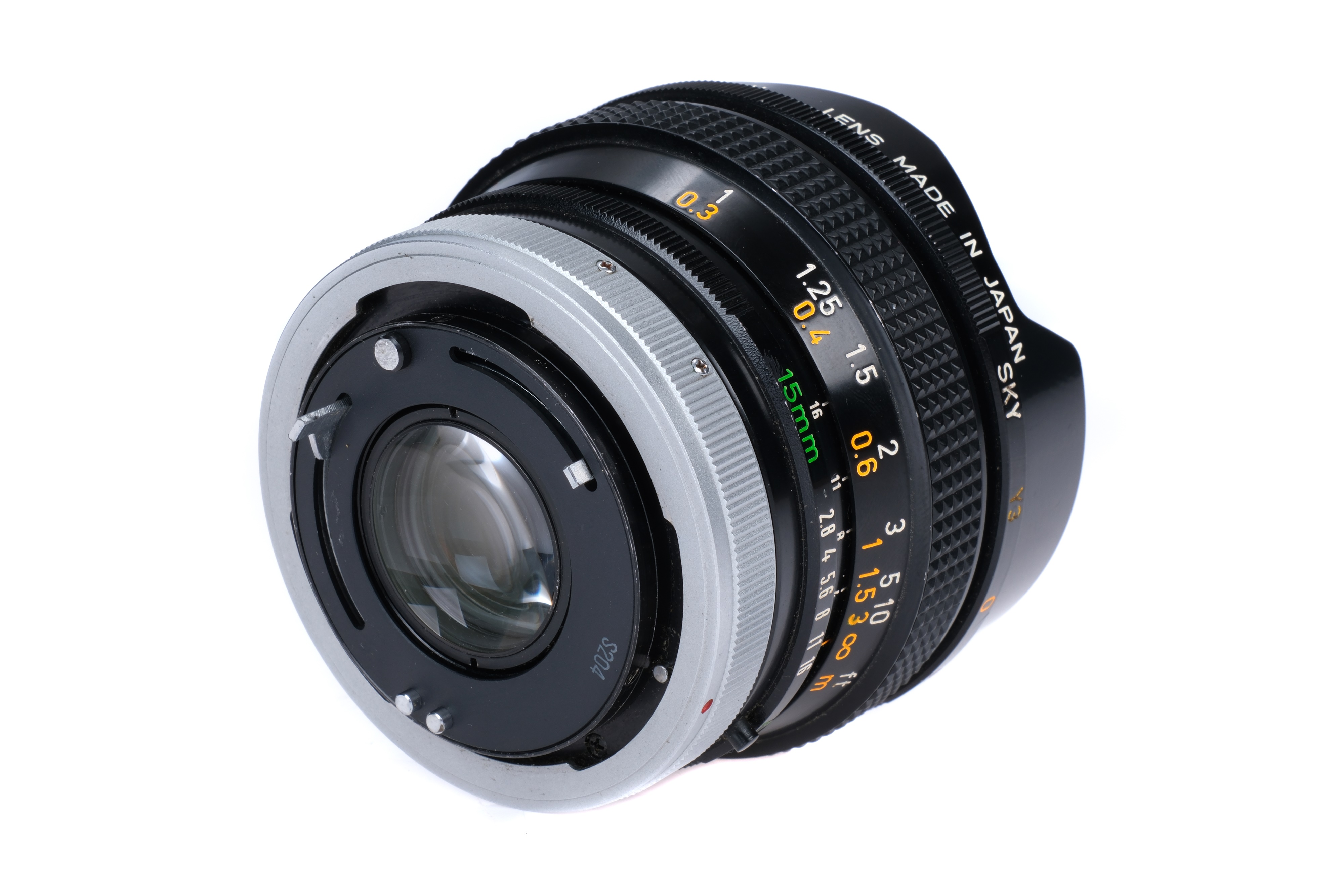 A Canon FD S.S.C. Fish-Eye f/2.8 15mm Lens, - Image 3 of 3