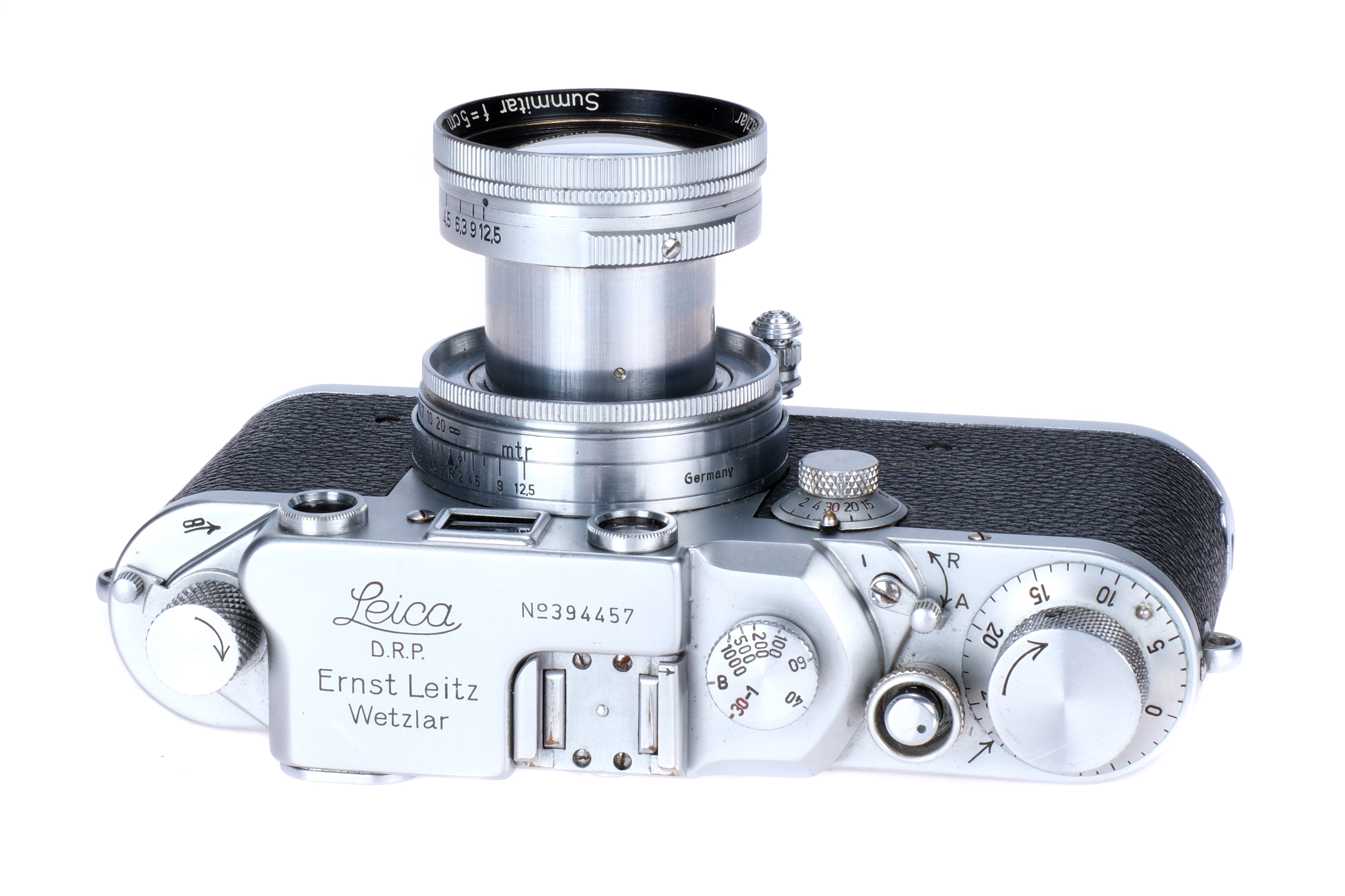 A Leica IIIc Rangefinder Camera, - Image 2 of 4