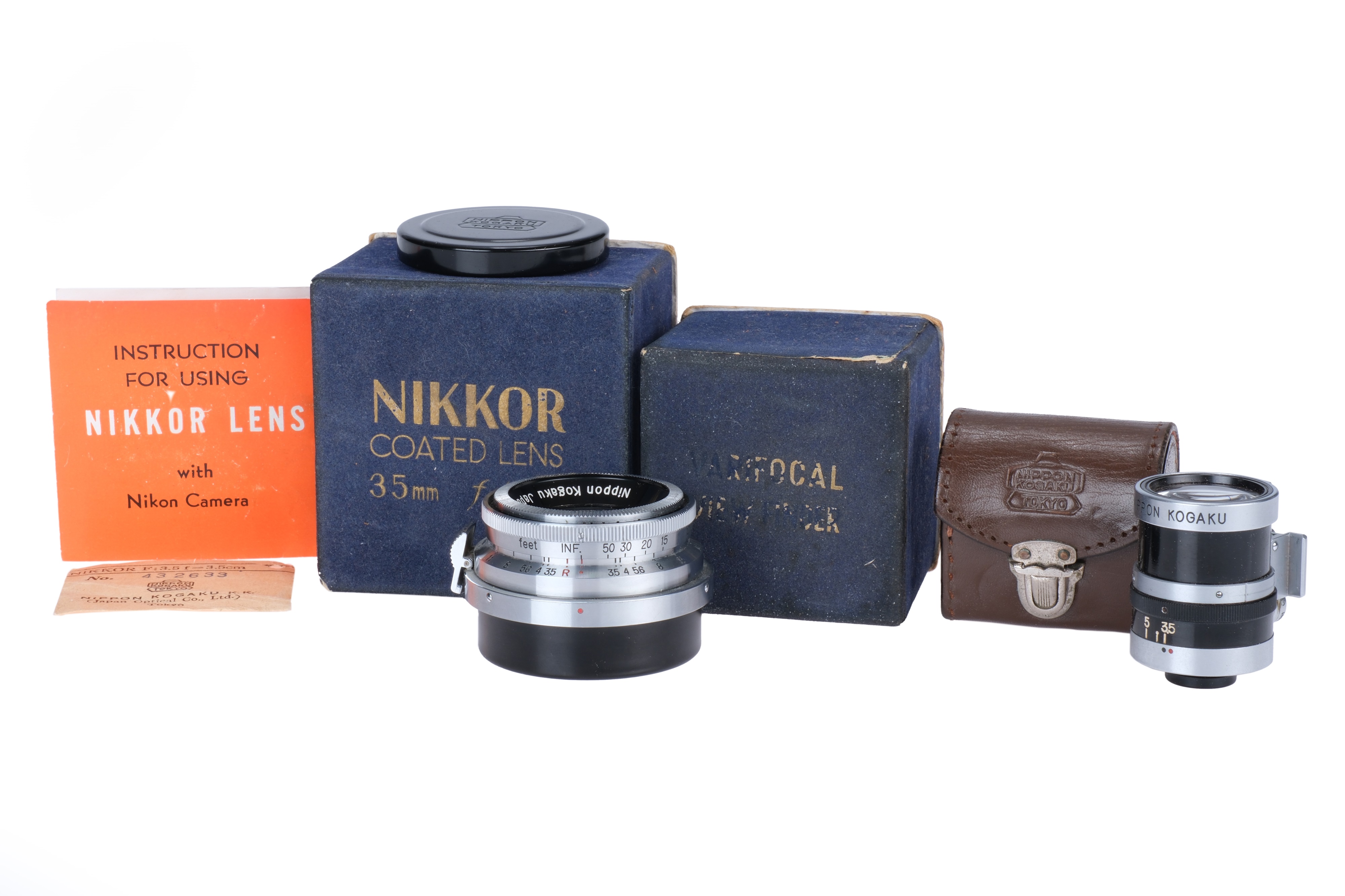 A Nikon W-Nikkor.C f/3.5 35mm Lens, - Image 2 of 4